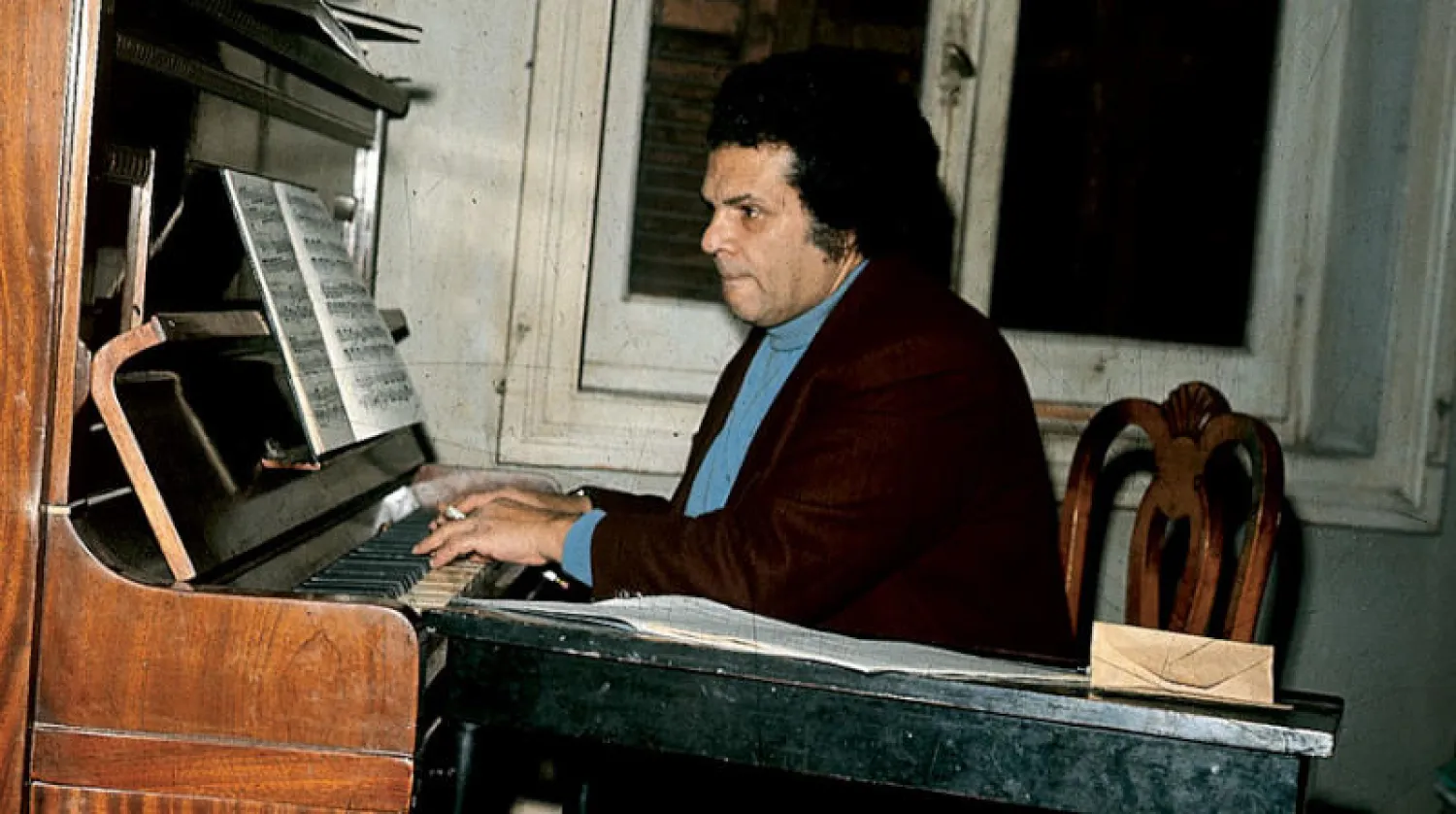 الموسيقار المصري الراحل علي إسماعيل (الإسكندرية السينمائي)