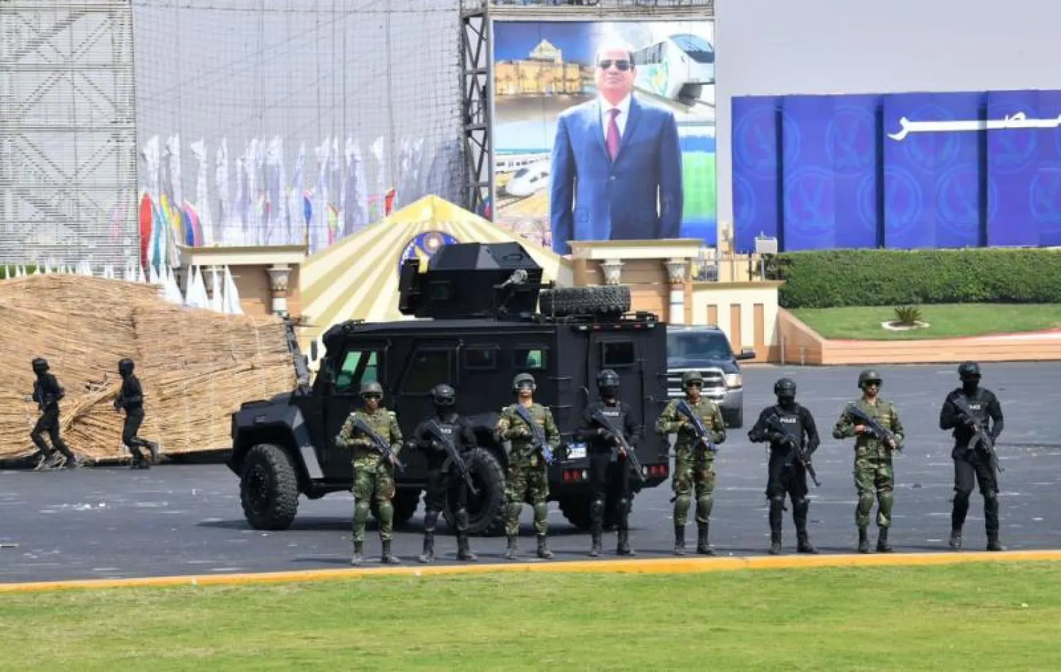 جانب من حفل تخرج دفعة جديدة من طلبة أكاديمية الشرطة المصرية (الرئاسة المصرية)