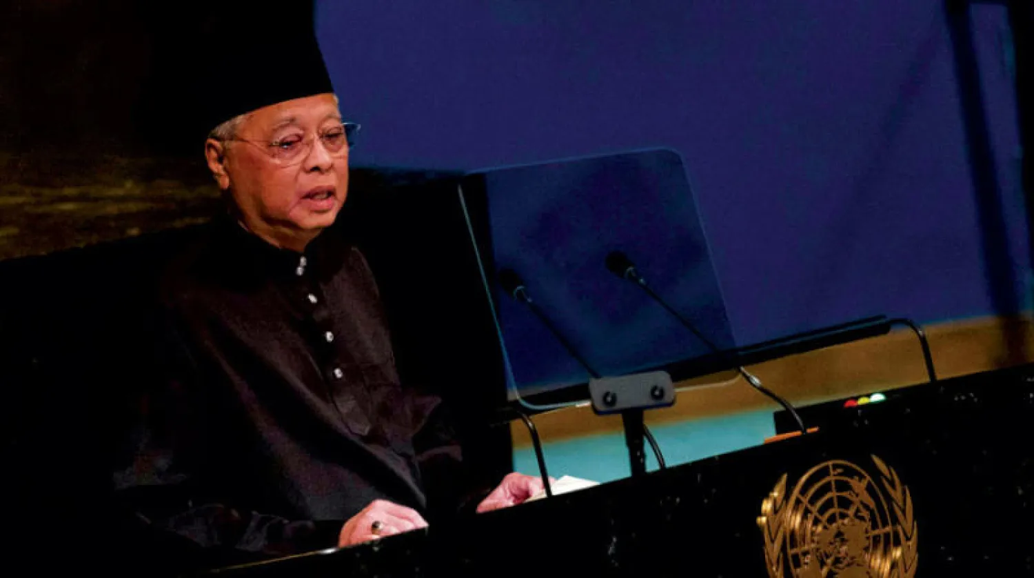 رئيس الوزراء الماليزي إسماعيل صبري يعقوب (أ.ف.ب)