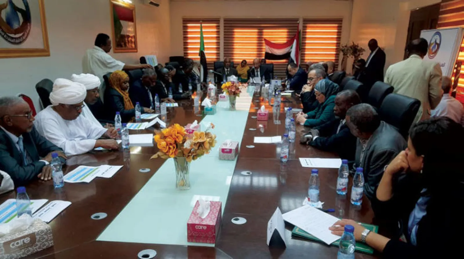 جانب من اجتماعات «الهيئة الفنية المشتركة لمياه النيل» بين مصر والسودان (وزارة الموارد المائية)