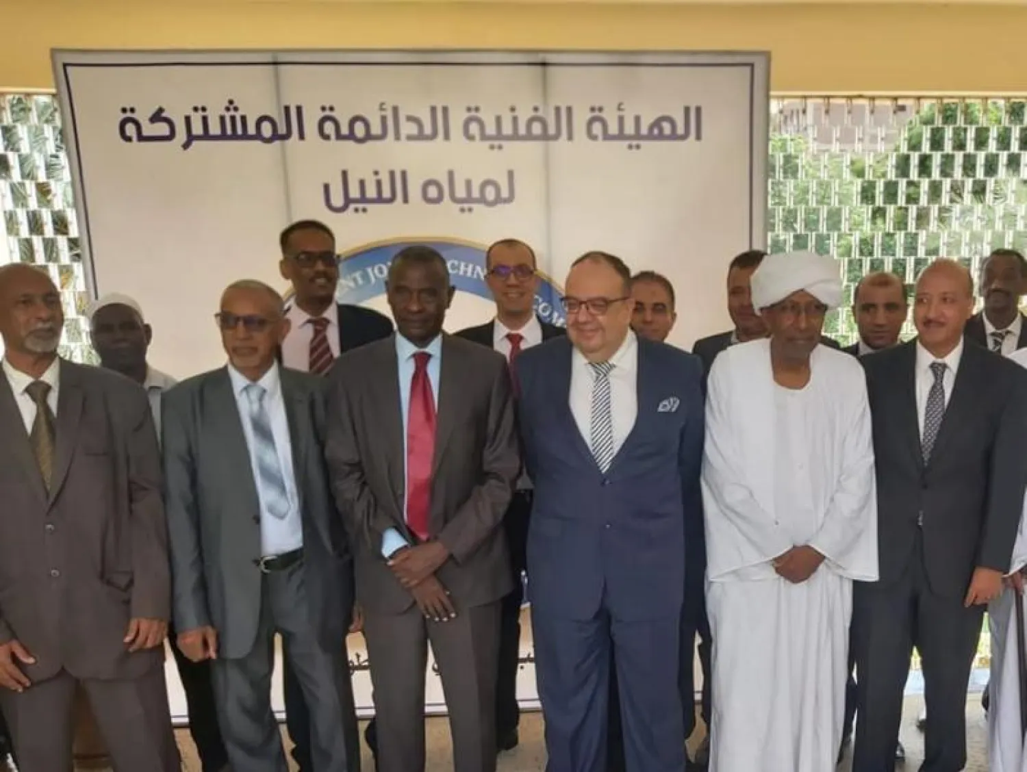 جانب من اجتماعات «الهيئة الفنية المشتركة لمياه النيل» بين مصر والسودان (وزارة الموارد المائية)