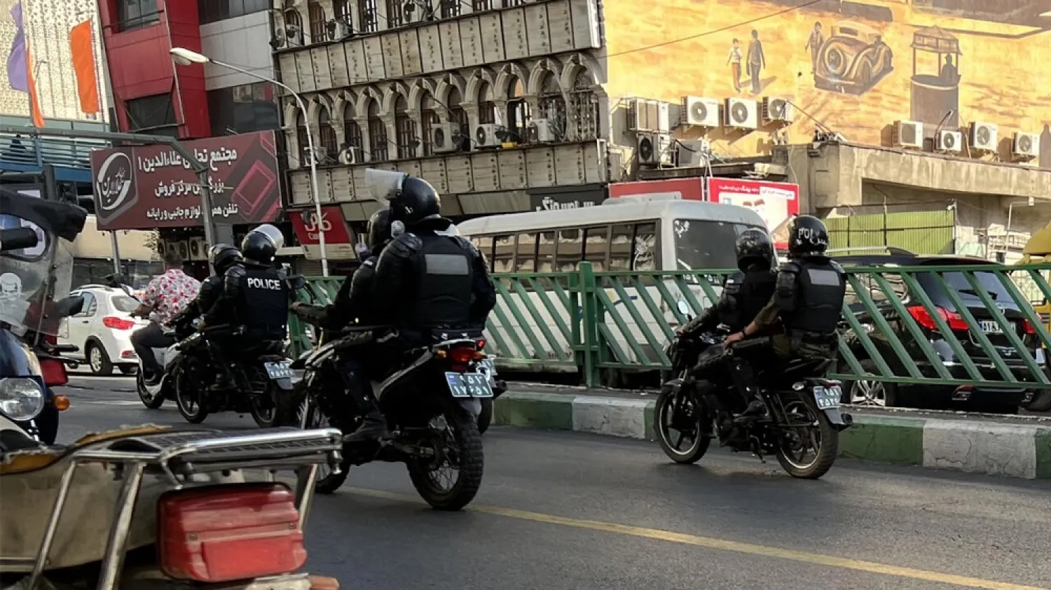 In Iran, no-one who shows dissent from the prevailing theocratic system is safe from being caught in the dragnet of the crackdown. (AFP)