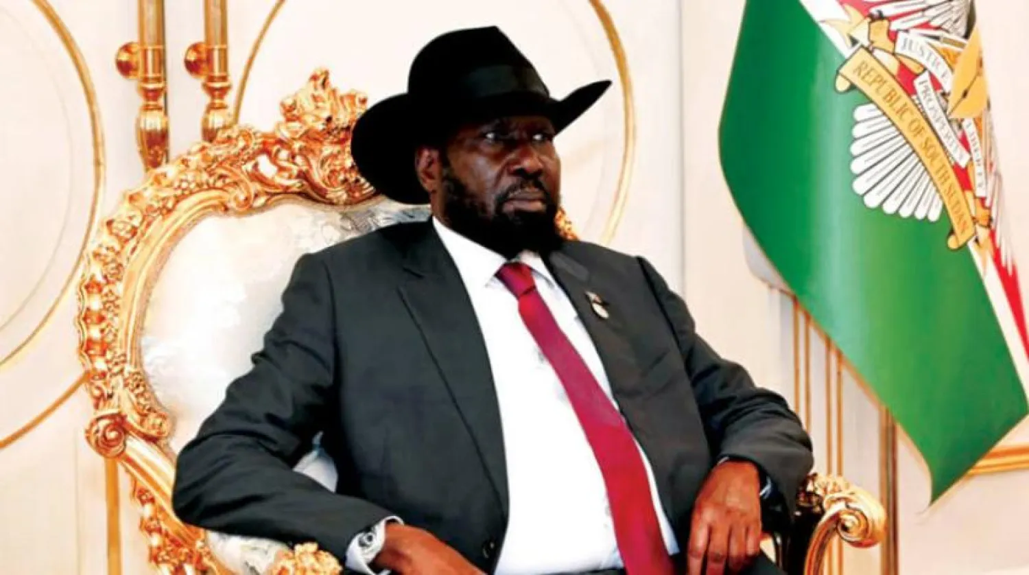 South Sudan President Salva Kiir Mayardit. (Asharq Al-Awsat)