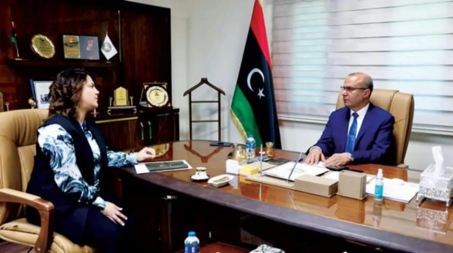 Libya Başkanlık Konseyi Başkan Yardımcısı Abdullah el-Lafi, geçici Ulusal Birlik Hükümeti Dışişleri Bakanı Menguş’u kabul etti (Başkanlık Konseyi)