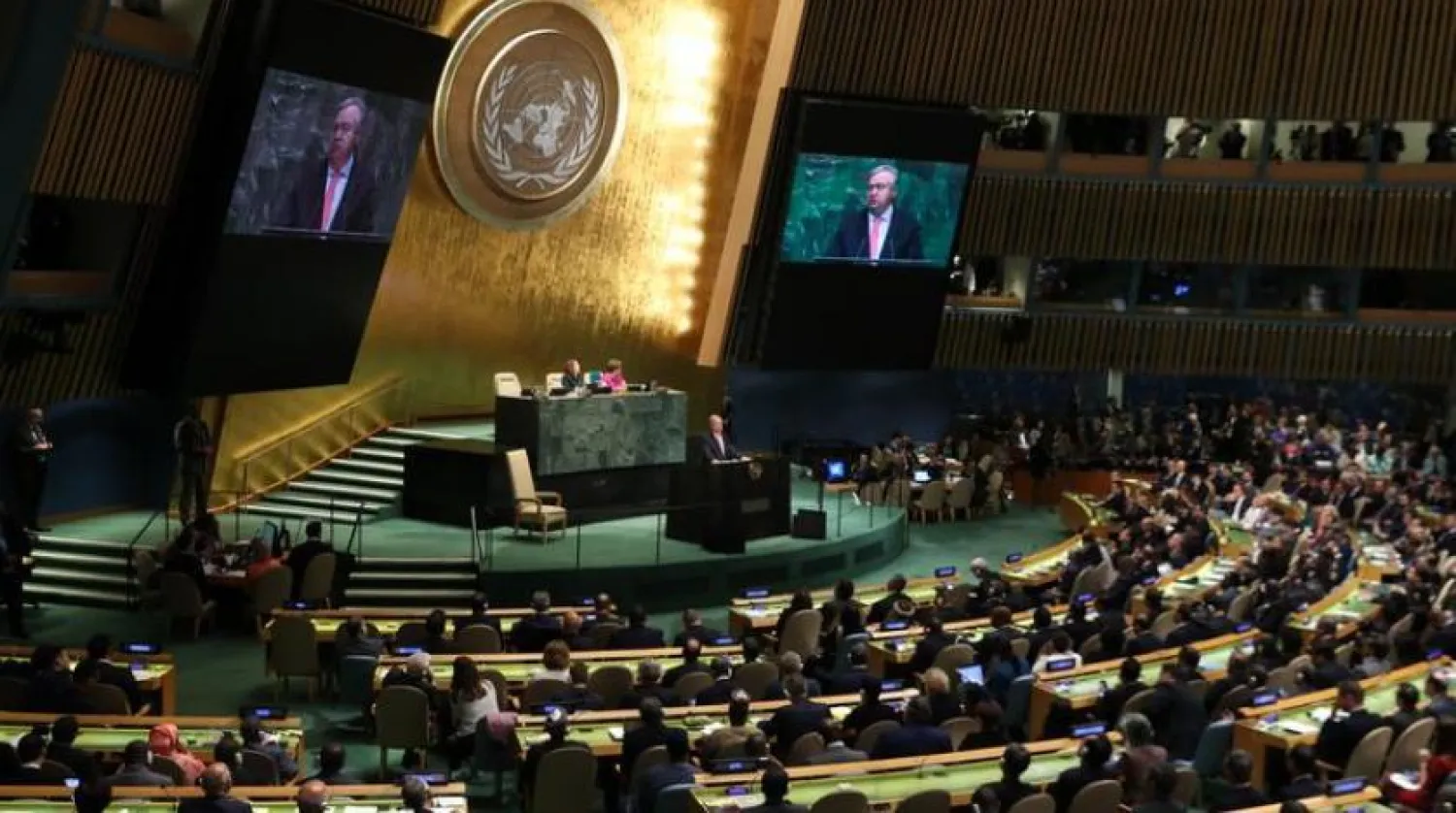 United Nations Secretary-General Antonio Guterres delivers the opening address at the 73rd session of the United Nations General Assembly at UN headquarters in New York, US, September 25, 2018. REUTERS/Shannon Stapleton
