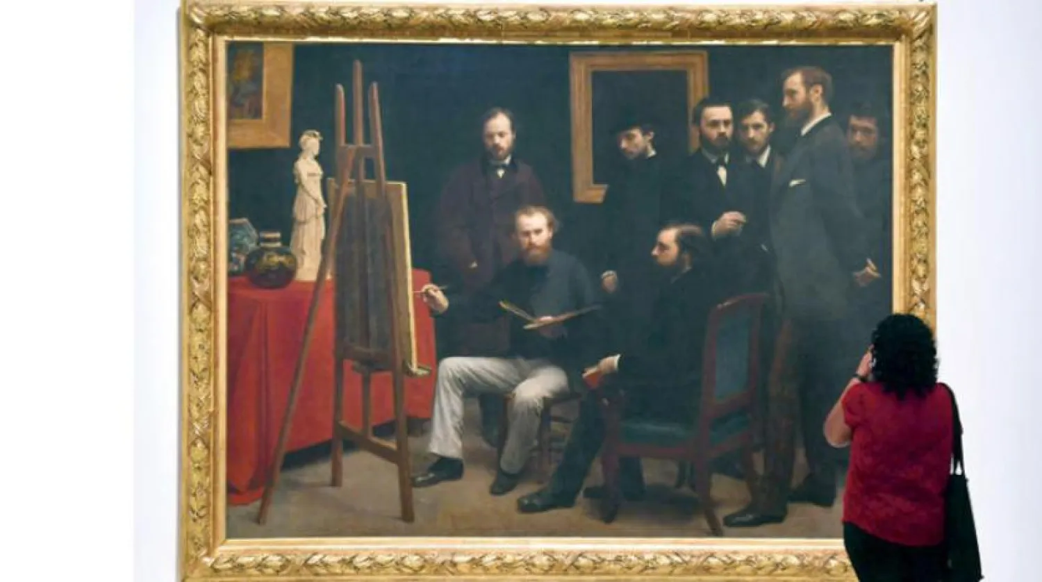 Louvre Abu Dabi'de Empresyonist Okul hakkında bir sergi (AFP)