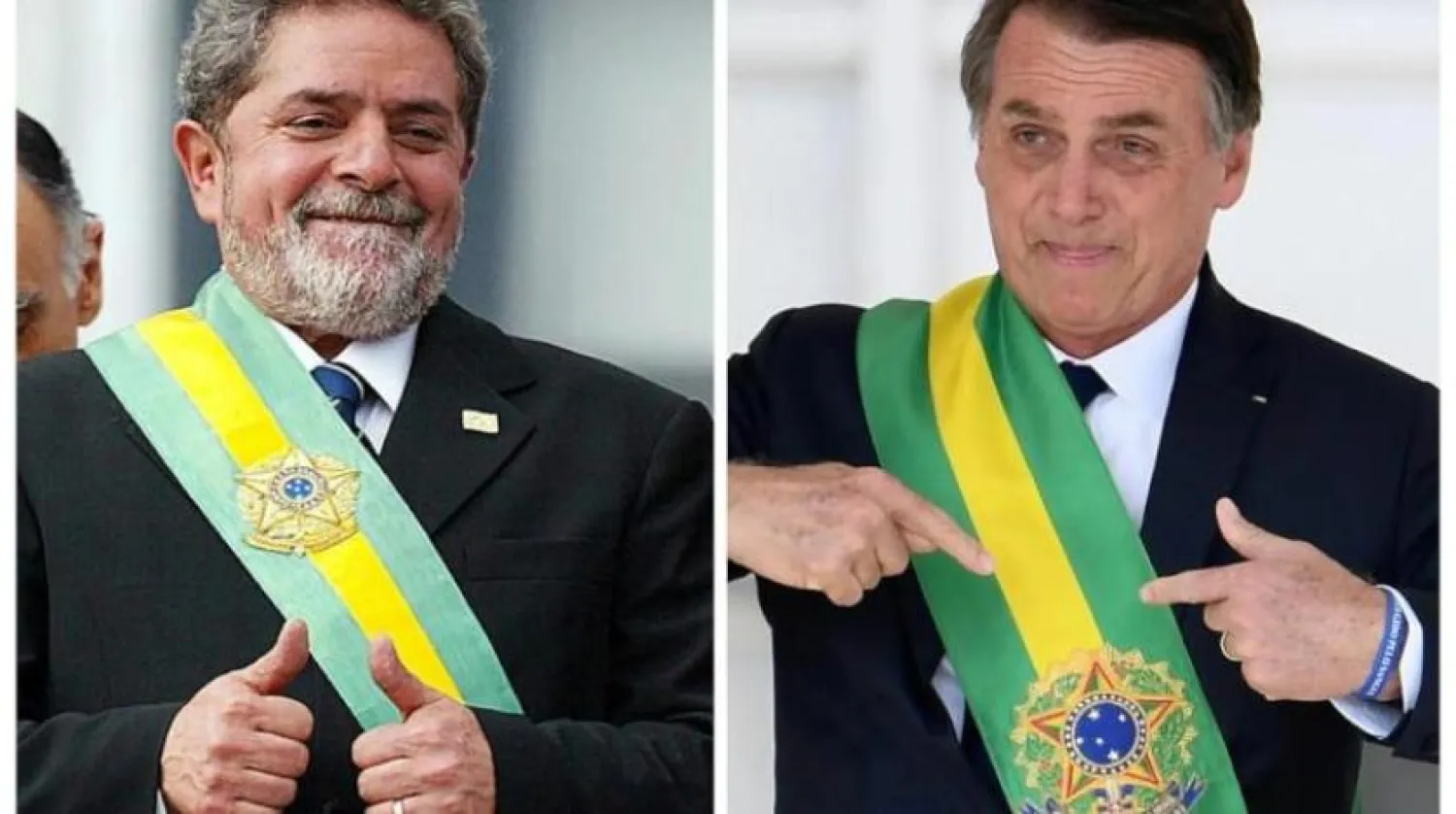 Brezilya Devlet Başkanı Jair Bolsonaro ve solcu Luis Inacio Lula da Silva (Arşiv-AFP)