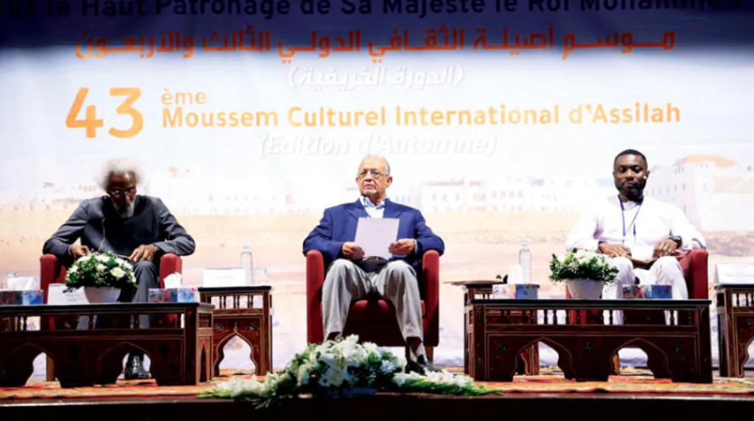 جانب من ندوة «منتدى أصيلة» الأولى حول «الحركات الانفصالية والمنظمات الإقليمية»... (الشرق الأوسط)