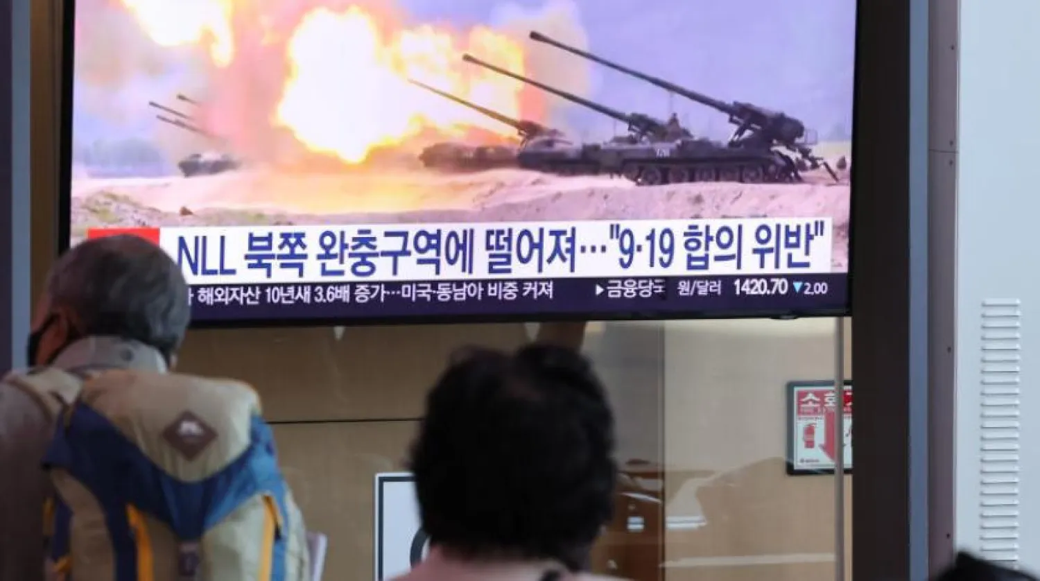 South Korea’s military detected the artillery being fired from a western North Korean coastal town. Photo: dpa