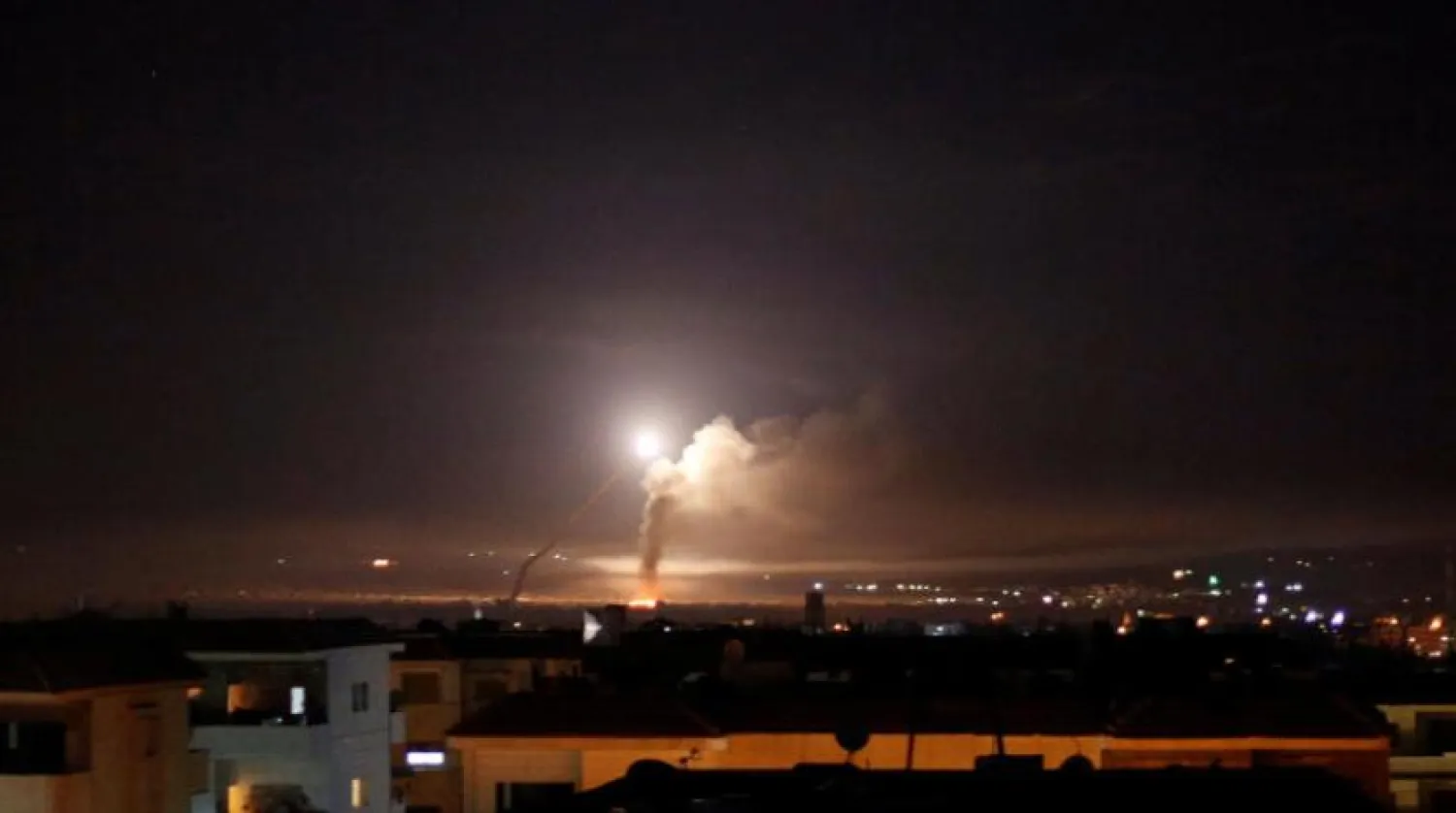 Syria intercepted Israeli missiles over the capital Damascus and its southern suburbs. Reuters file photo