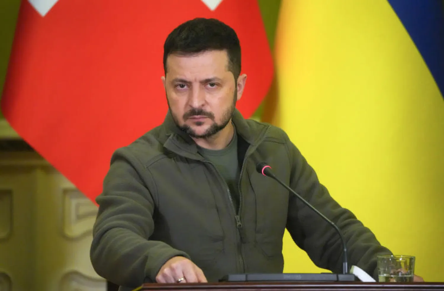 الرئيس الأوكراني فولوديمير زيلينسكي (أ.ب)
