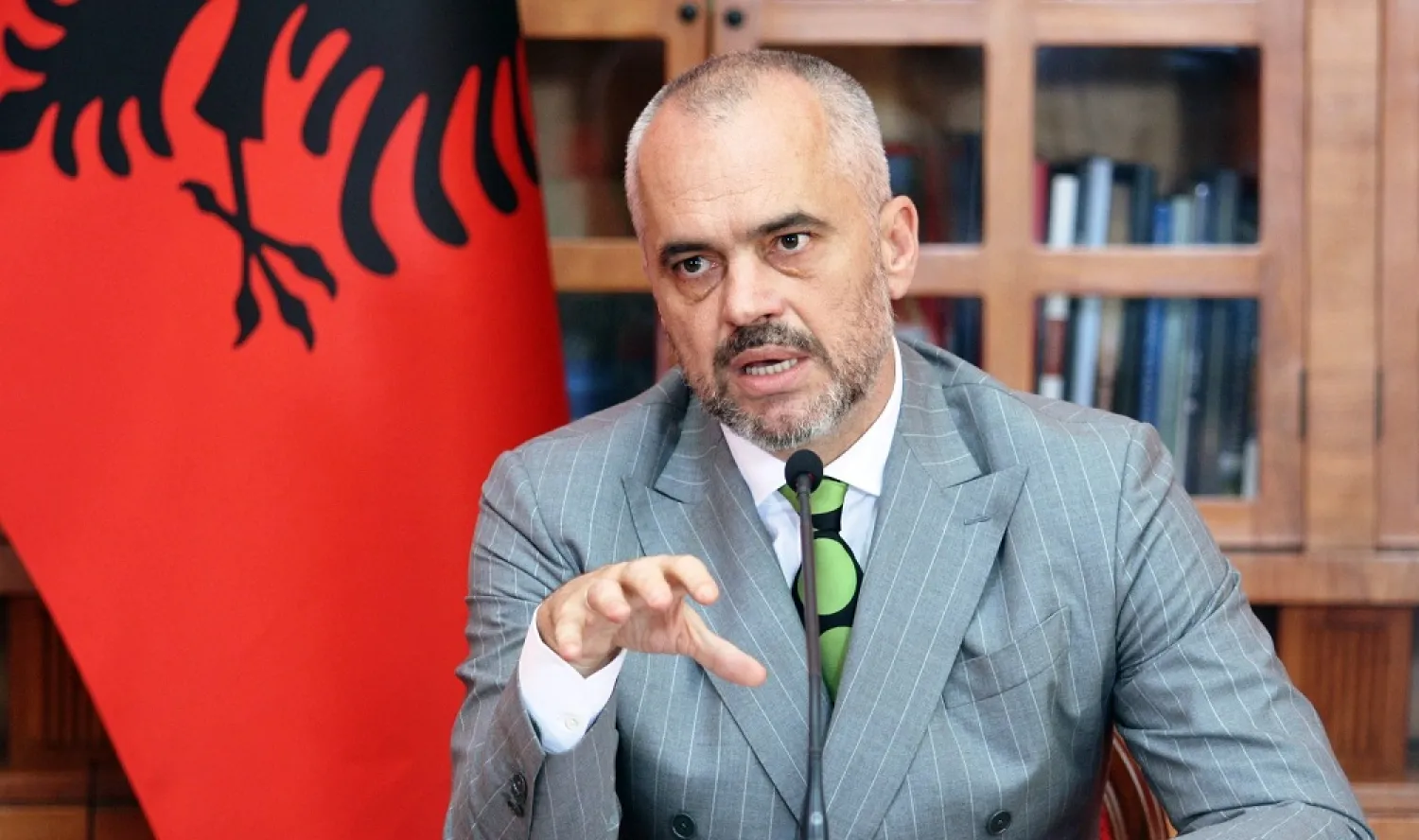 Albanian Prime Minister Edi Rama. (AFP)