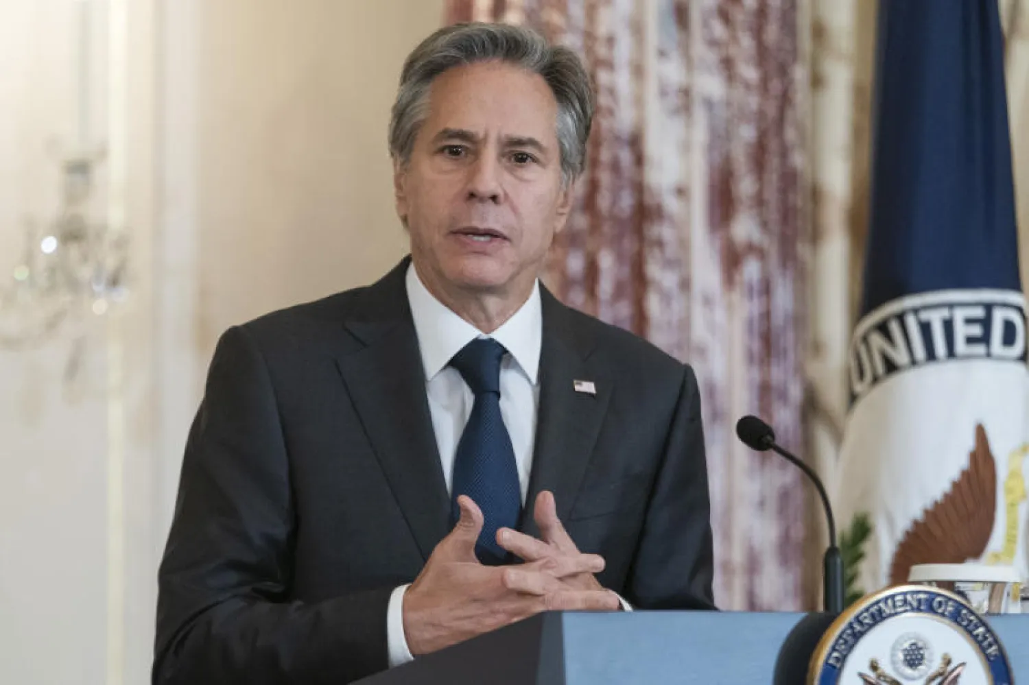 وزير الخارجية الأميركية أنتوني بلينكن (أ.ب)