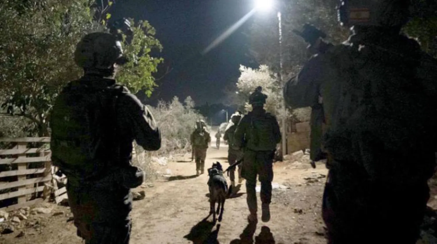 İsrail ordusu, Nablus'ta aktivistlerin öldürüldüğü gece çekilen fotoğrafı yayınladı. 