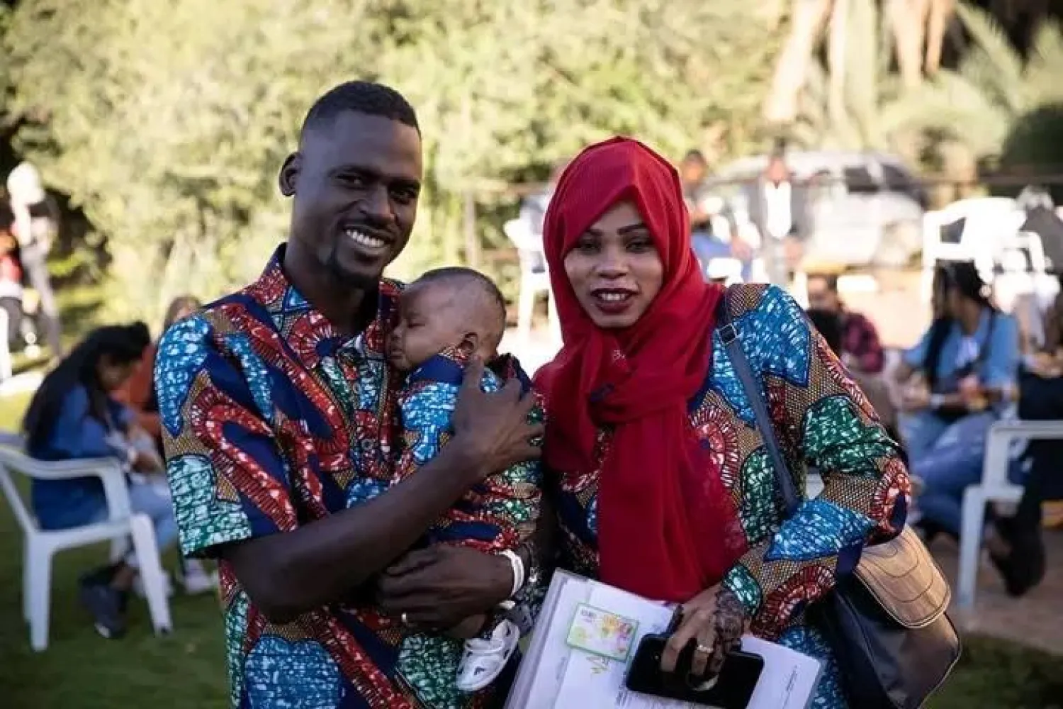 جانب من المهاجرين غير النظاميين الذين تم ترحيلهم من ليبيا إلى النيجر (مفوضية اللاجئين)