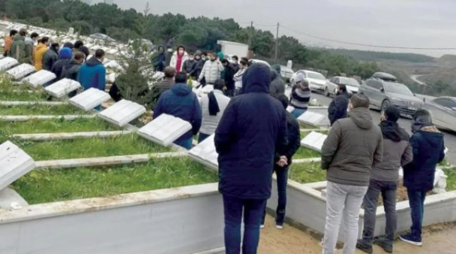 مجموعة من «شباب الإخوان» منتمية لـ«جبهة التغيير» خلال تجمع لهم (صفحات على «فيسبوك» و«تليغرام»)