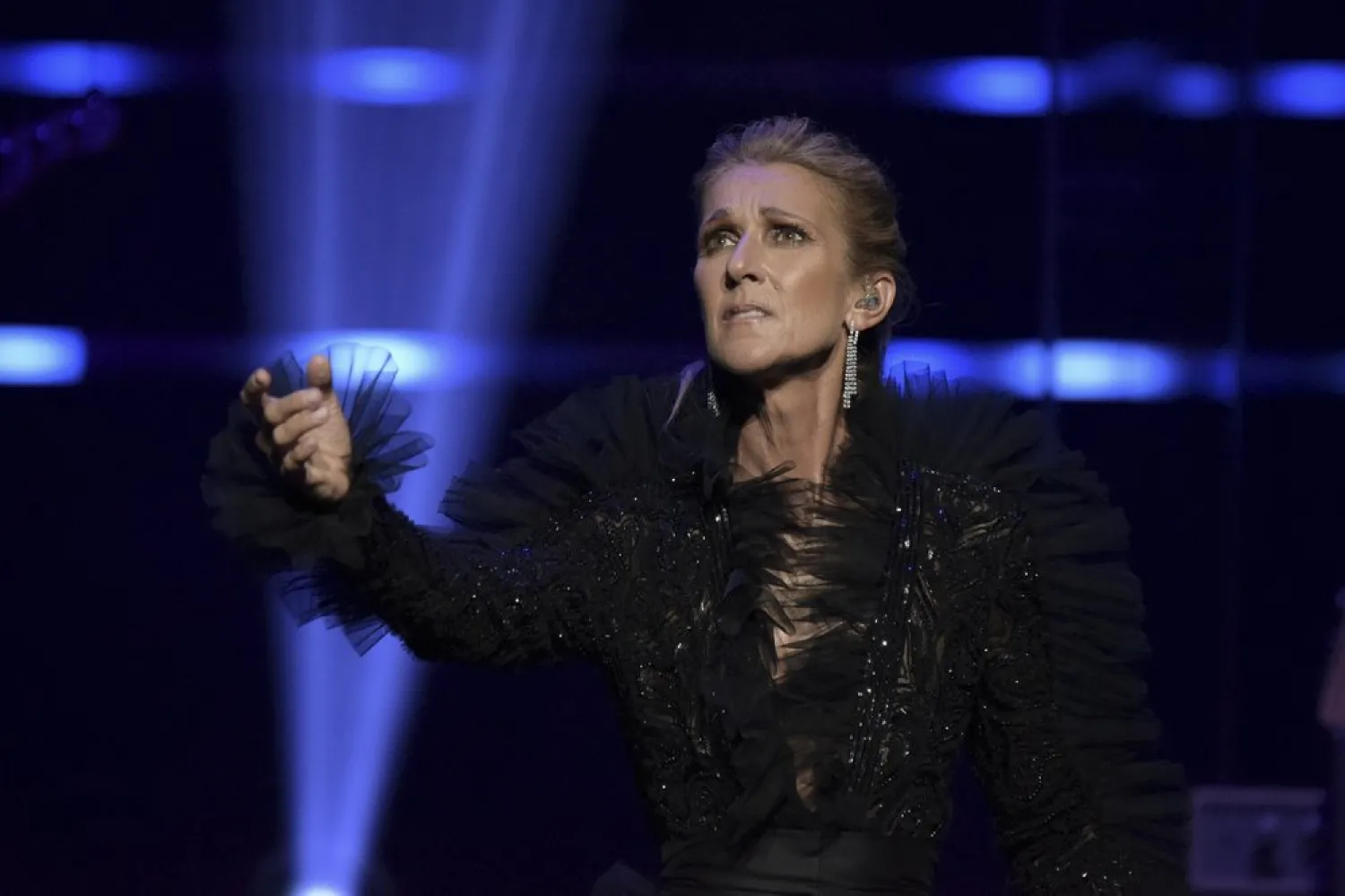 Celine Dion, in Los Angeles. (Photo by Richard Shotwell/Invision/AP)