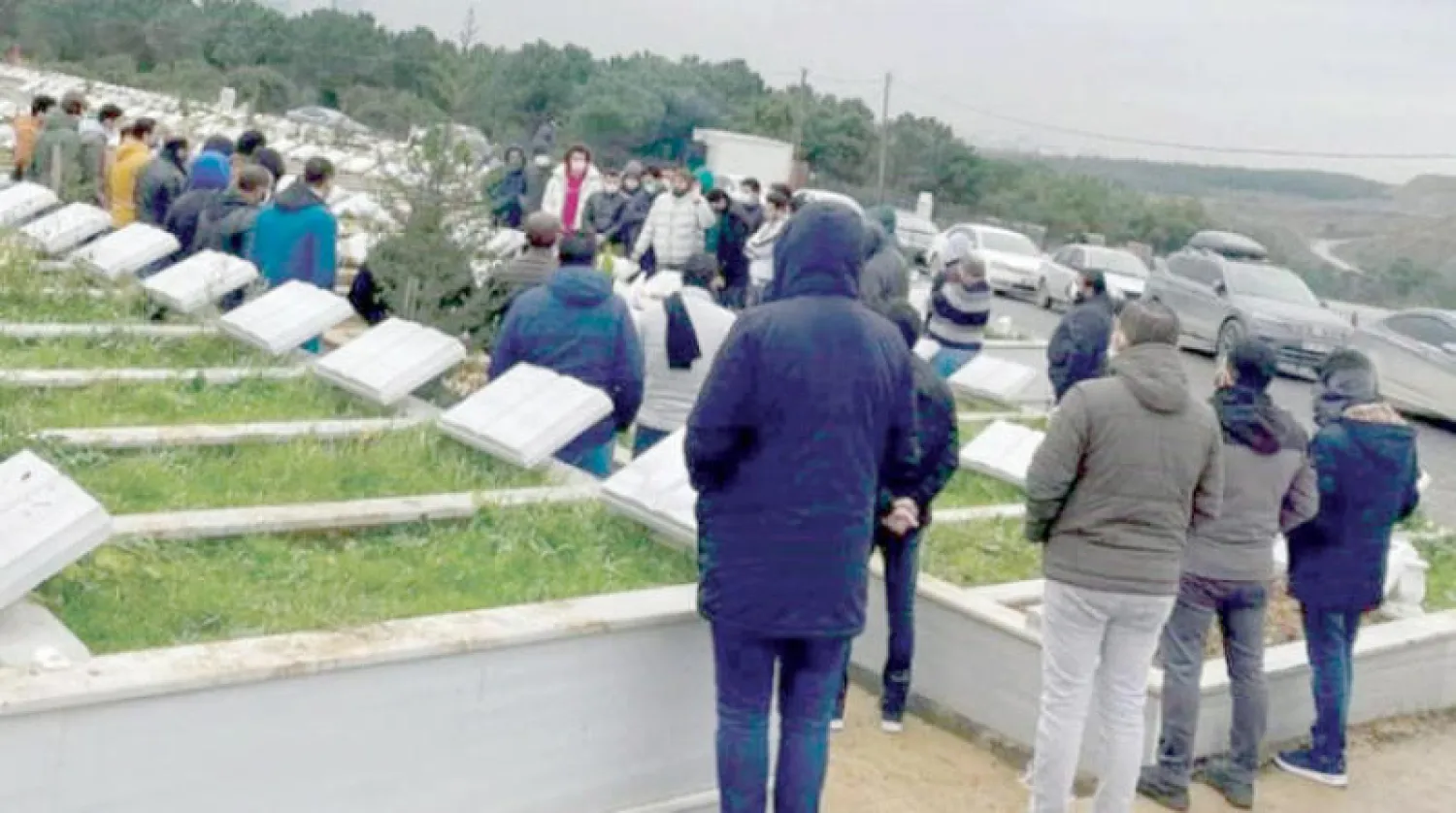 مجموعة لـ«شباب الإخوان» من «جبهة التغيير» خلال تجمع لهم (صفحات على «فيسبوك» و«تليغرام»)