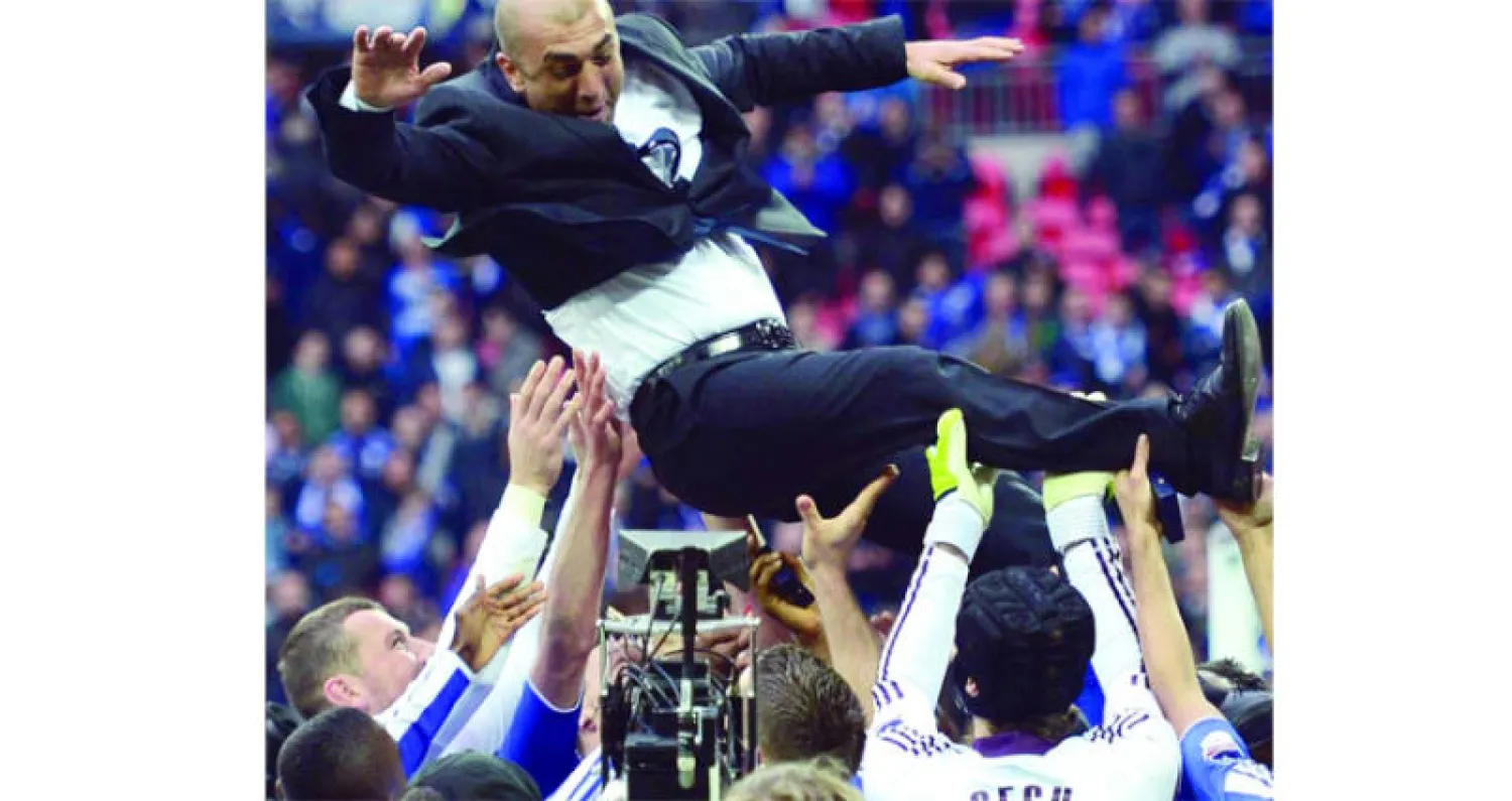 دي ماتيو نجح في الحصول على لقب دوري أبطال أوروبا بعد تعيينه مديراً فنياً مؤقتاً لتشيلسي  (غيتي)