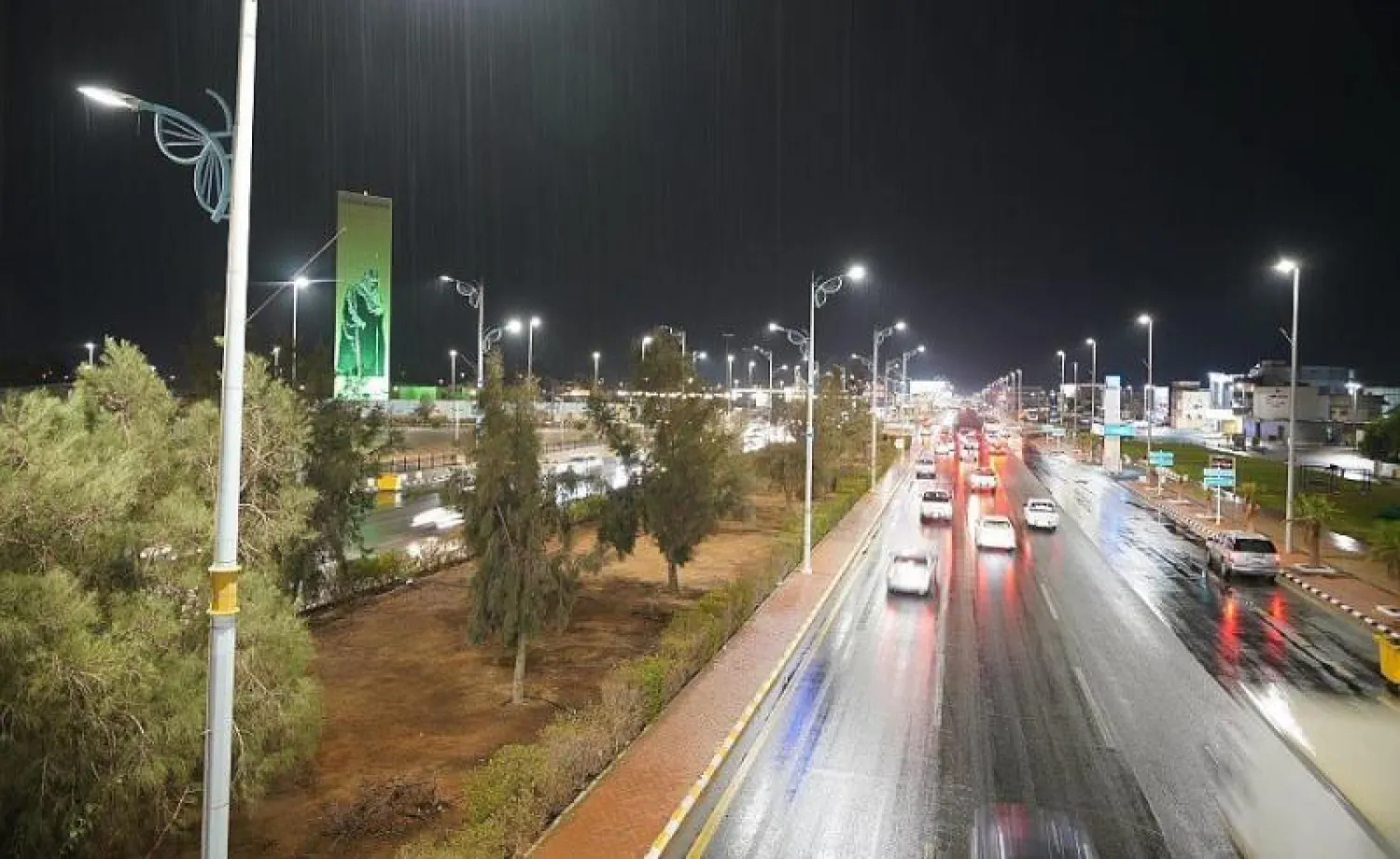 لامست درجات الحرارة الـ10 مئوية في مدينتيْ طريف والقريات بشمال السعودية - أرشيفية (واس)