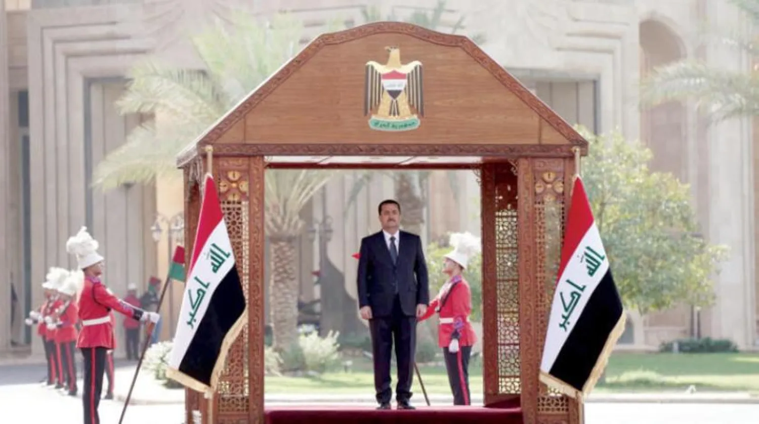 Iraqi Prime Minister Mohammed Shia Al Sudani began his tenure by confronting major corruption cases. (AFP)
