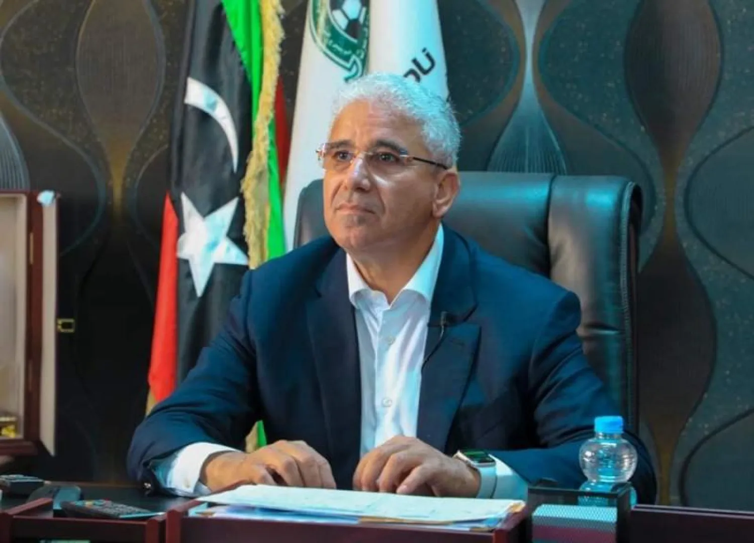 فتحي باشاغا رئيس حكومة «الاستقرار» الليبية (المكتب الإعلامي للحكومة)