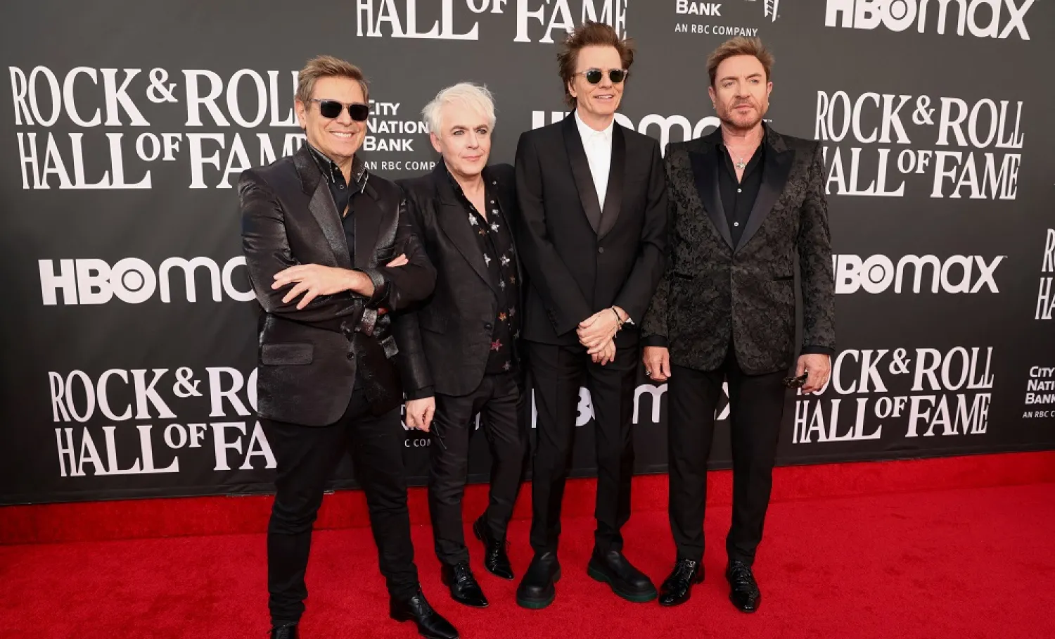 Duran Duran attends the 37th Annual Rock & Roll Hall of Fame Induction Ceremony in Los Angeles, California, US, November 5, 2022. (Reuters)