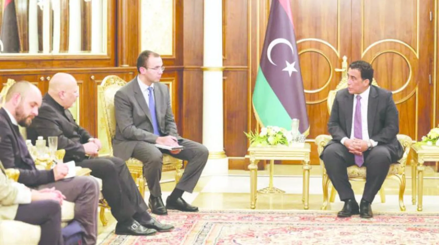 Menfi, UCM Başsavcısı’nı dün Trablus’ta kabul etti (Libya Başkanlık Konseyi)