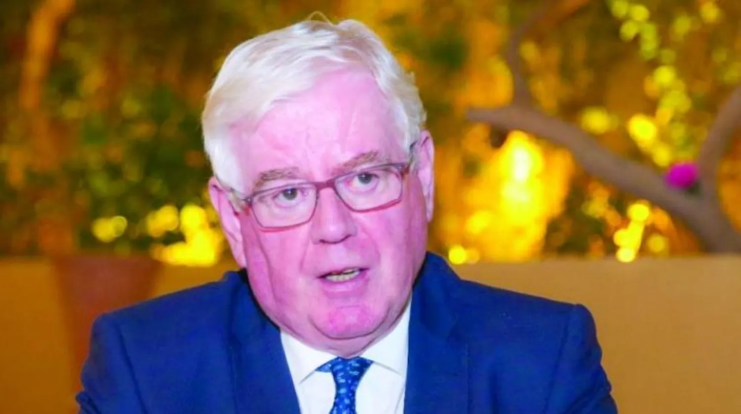 EU’s special representative for human rights Gilmore (Asharq Al-Awsat)
