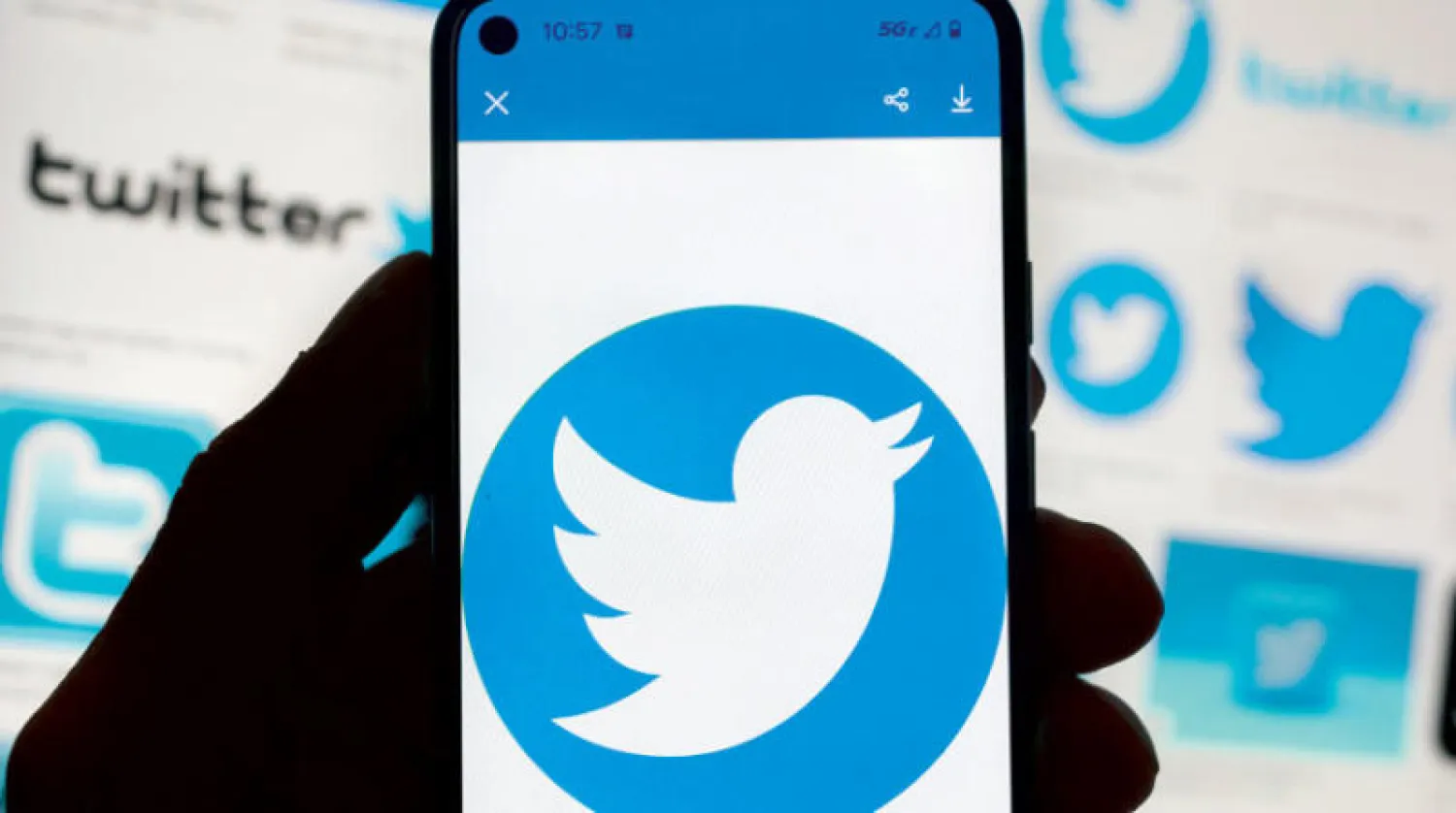 أعادت تويتر علامات توثيق الحسابات الرسمية بعد ازدياد الحسابات المزيفة (أ.ب)