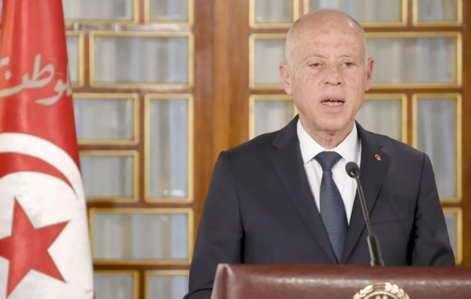 الرئيس قيس سعيد (رويترز)