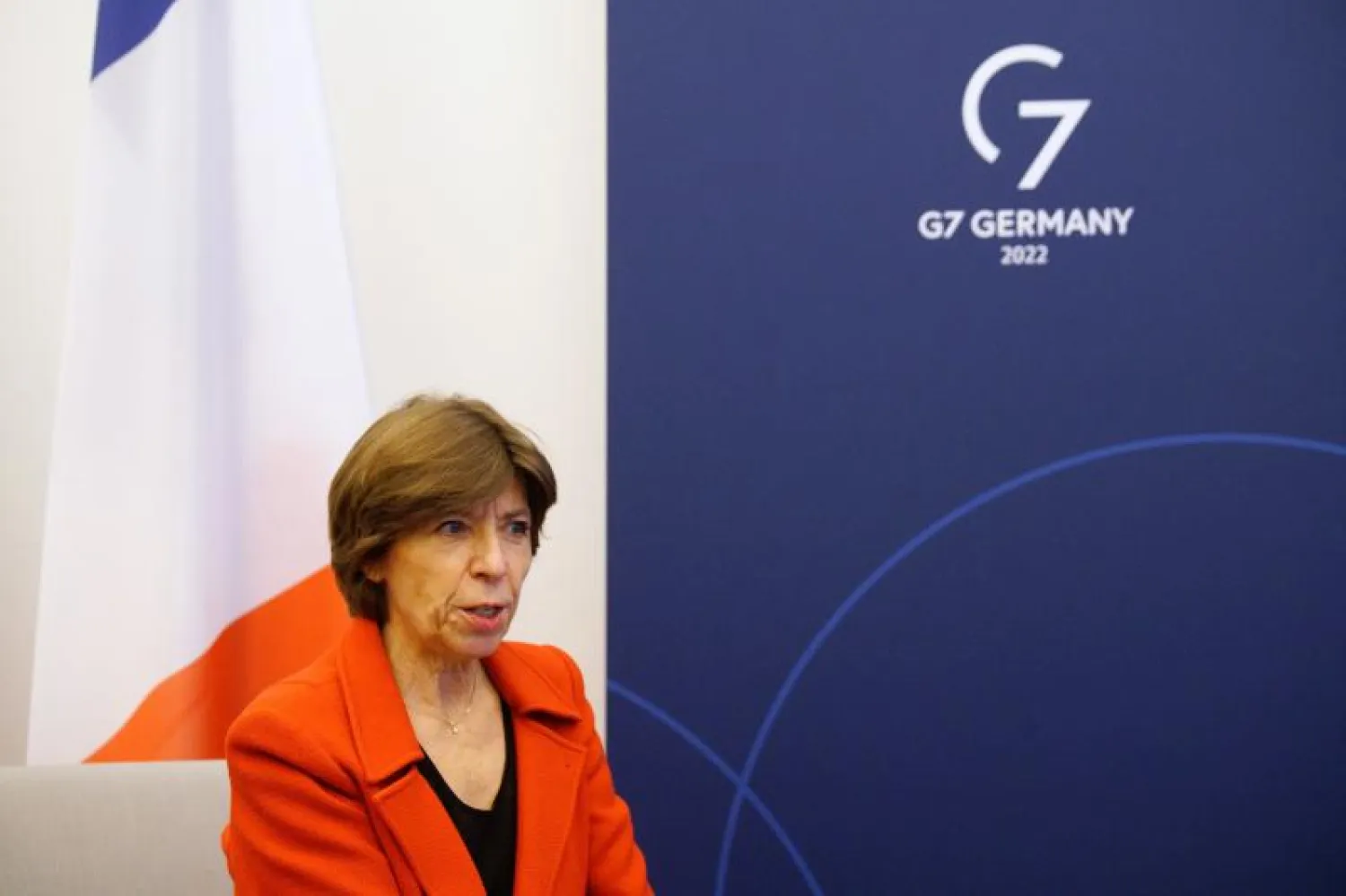 وزيرة الخارجية الفرنسية كاترين كولونا (أ.ف.ب)