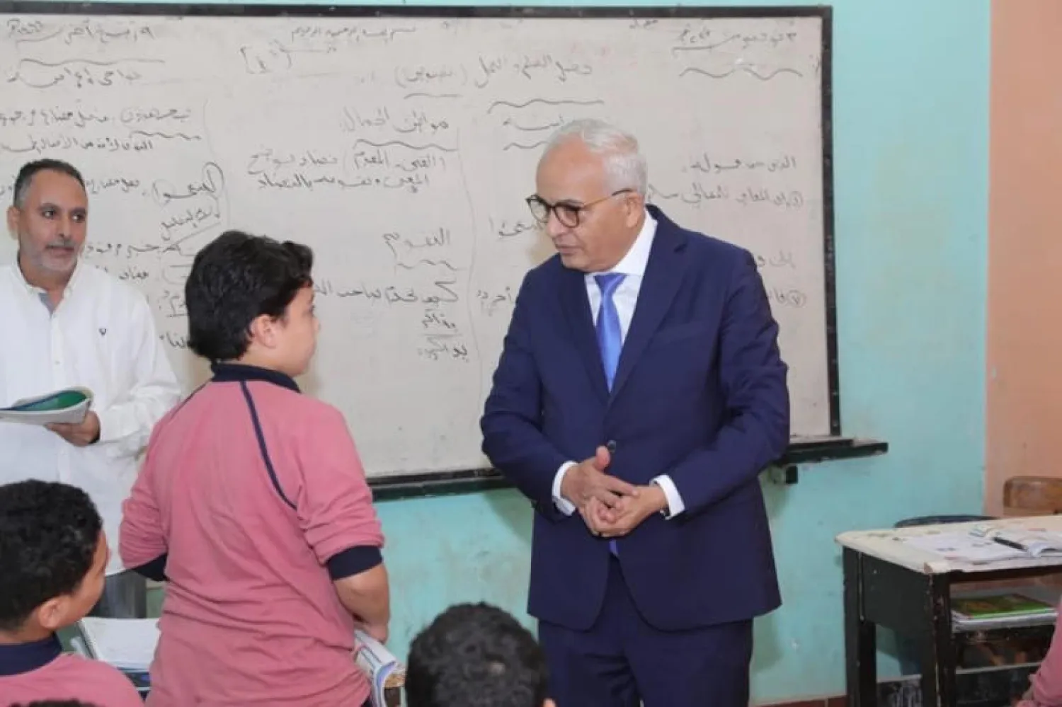 وزير التربية والتعليم المصري رضا حجازي (الحكومة المصرية)