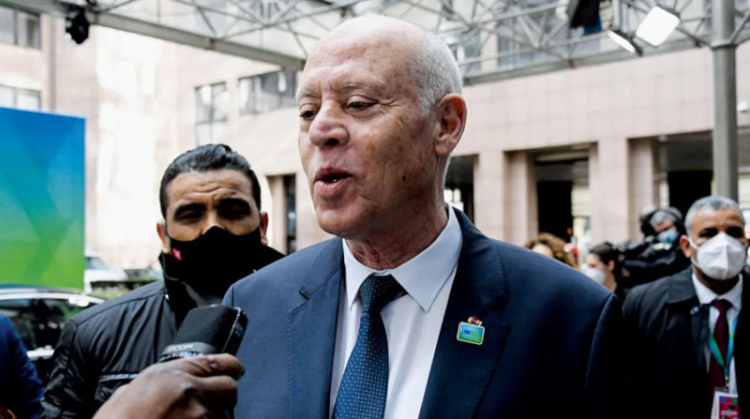 الرئيس التونسي قيس سعيد (رويترز)