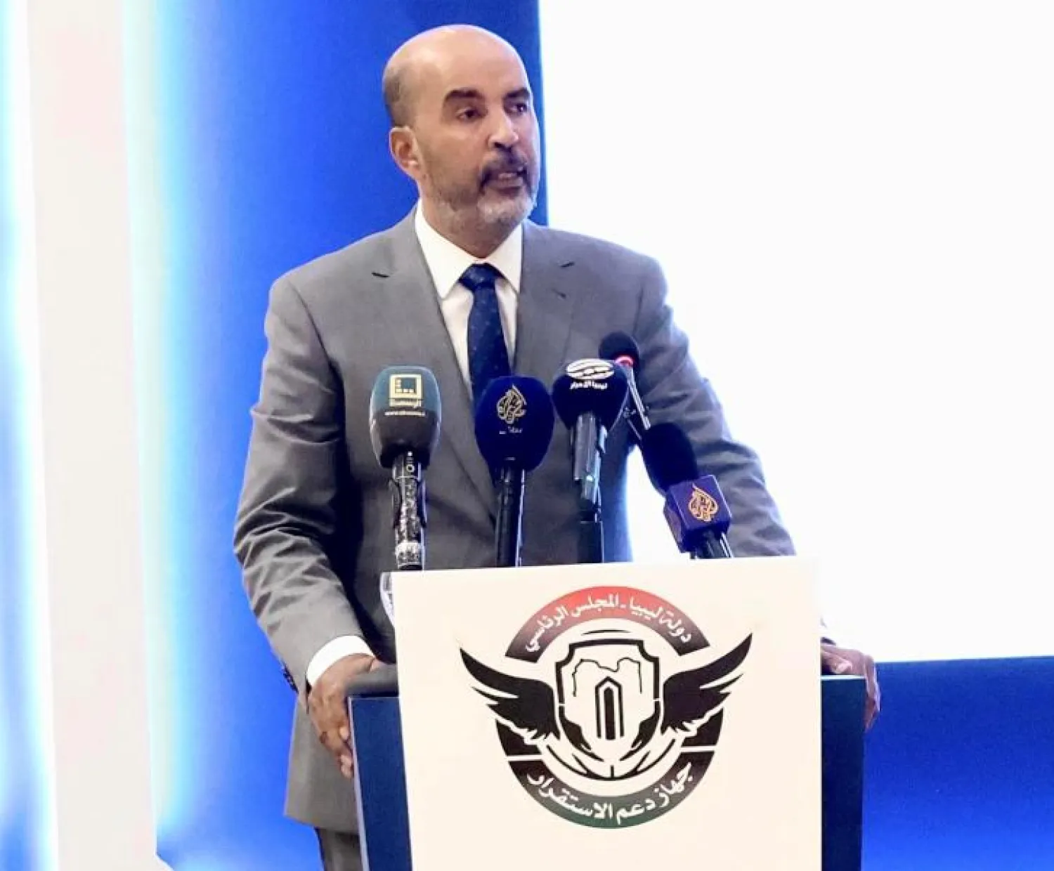 موسى الكوني النائب في المجلس الرئاسي الليبي (المكتب الإعلامي للمجلس)