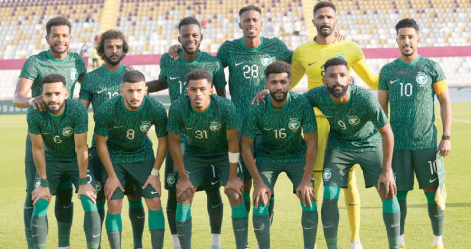 المنتخب السعودي يطمح لإنجاز في مونديال قطر عبر مجموعة صعبة (أ.ب)