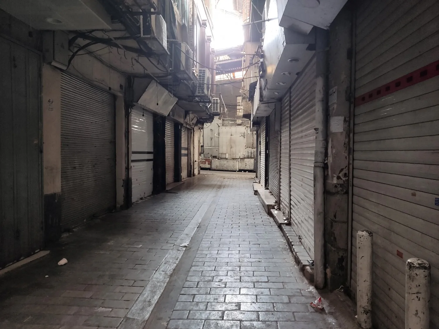 Shops are closed following the recent riots and the call of protesters to close the markets, in Tehran Bazaar, in Tehran, Iran November 16, 2022. WANA (West Asia News Agency) via Reuters