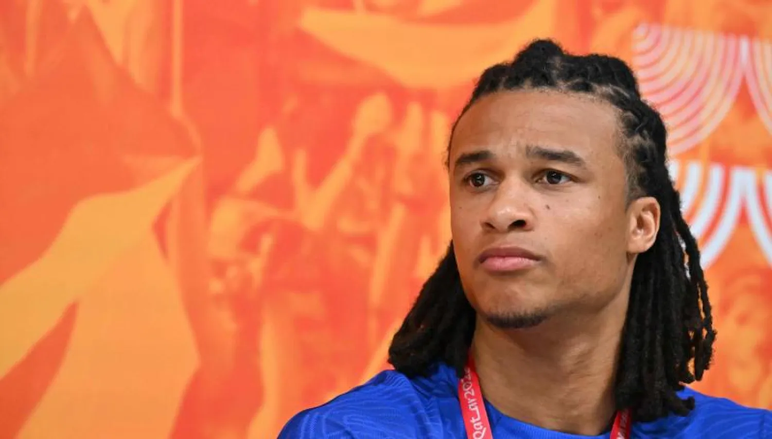 أكي خلال المؤتمر الصحافي اليوم في الدوحة (أ.ف.ب)