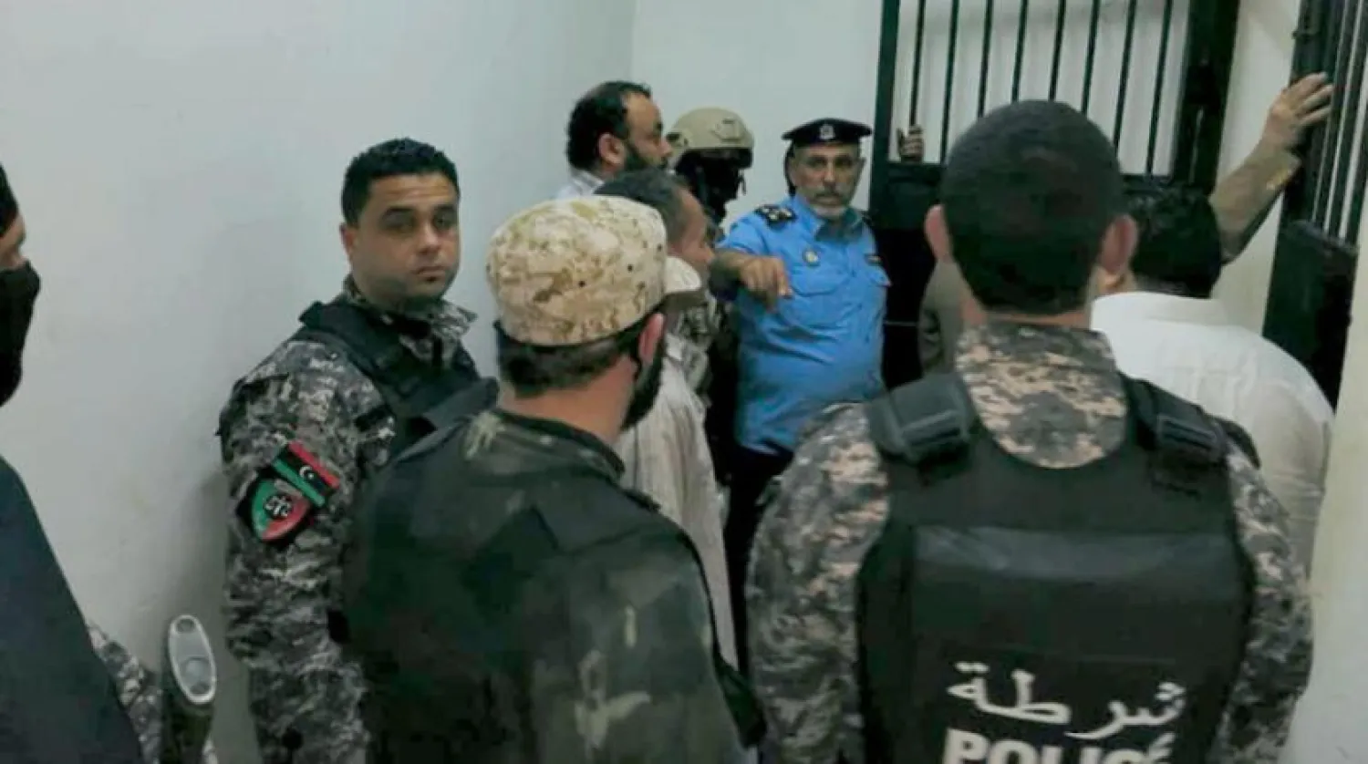 Prisoners at the “Correction and Rehabilitation Institution” in Zliten city (File photo from the Ministry of Justice)