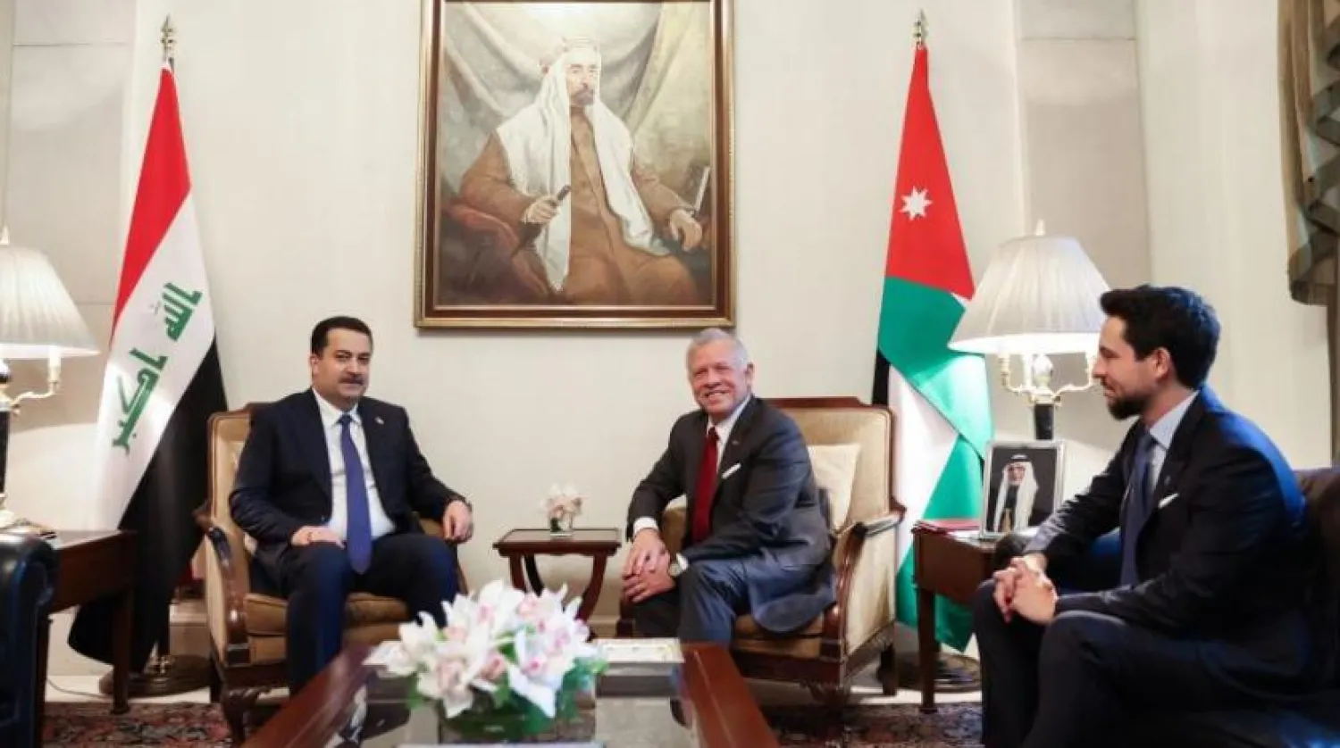 Ürdün Kralı 2. Abdullah ve Irak Başbakanı Muhammed Şiya es-Sudani