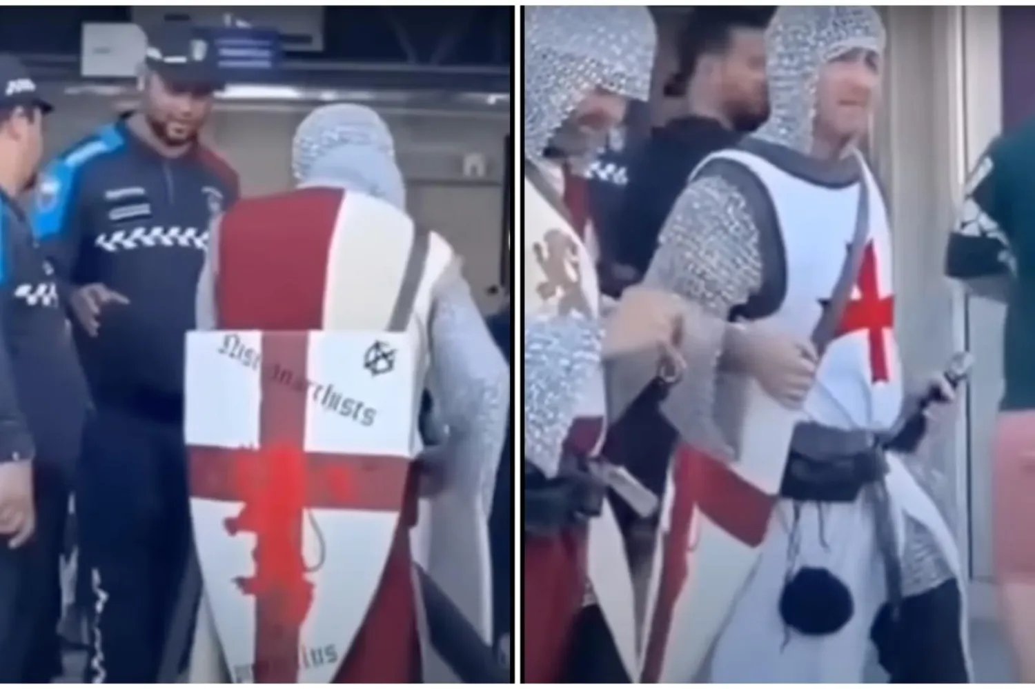 Taraftarların kimlikleri açıklanmadı (YouTube)

