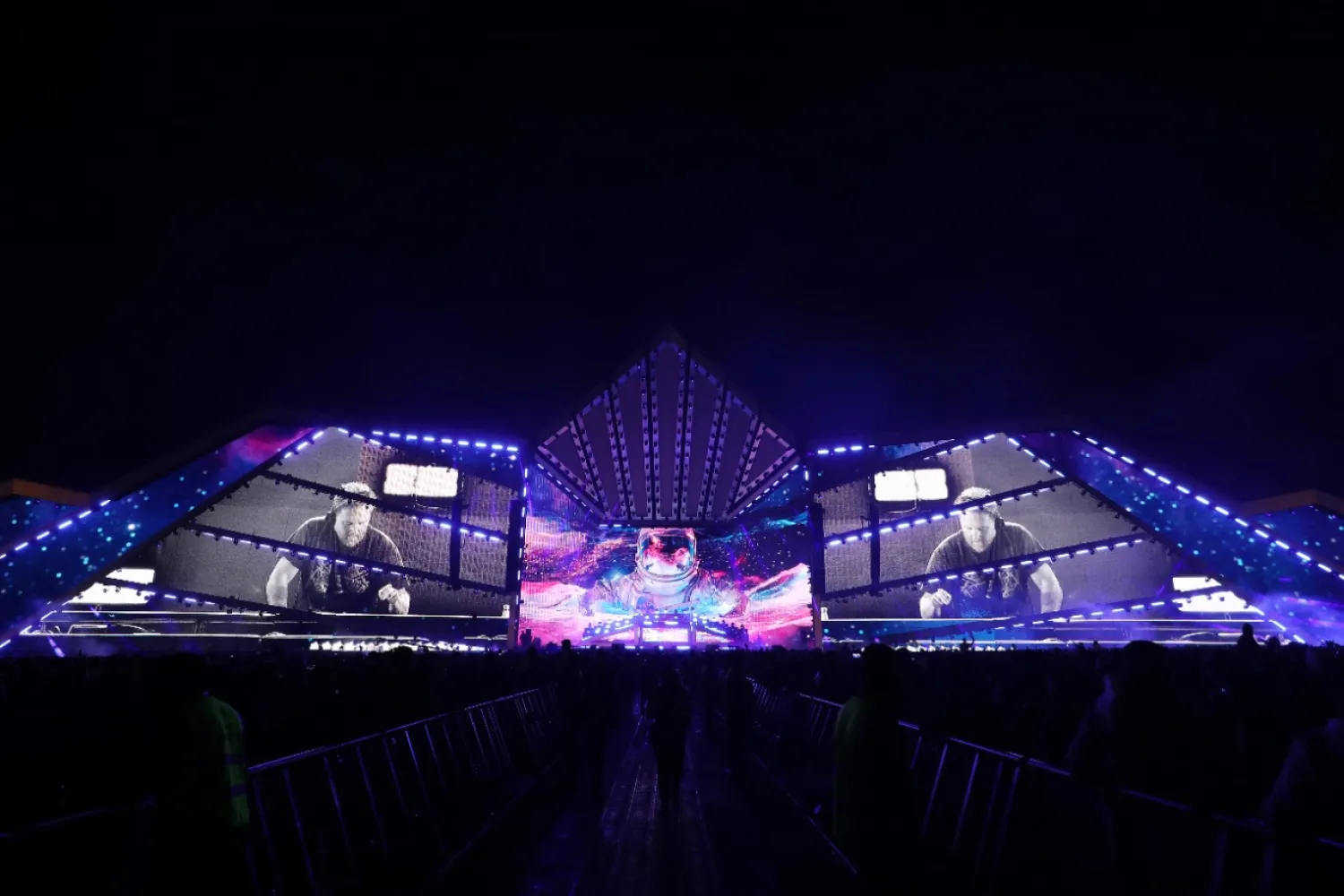 ساهم مهرجان «ساوندستورم» في الرياض بتعزيز الاقتصاد المحليّ (الشرق الأوسط)