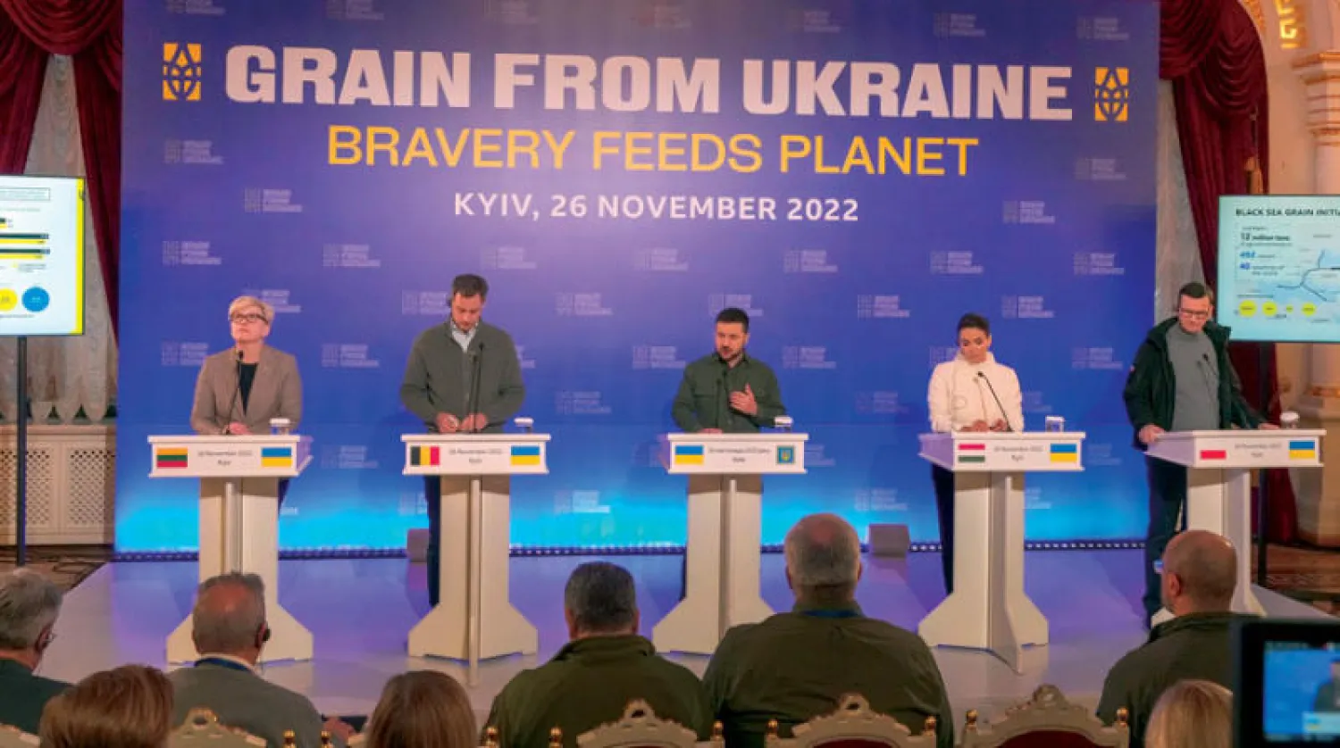 زيلينسكي يستضيف مؤتمراً دولياً