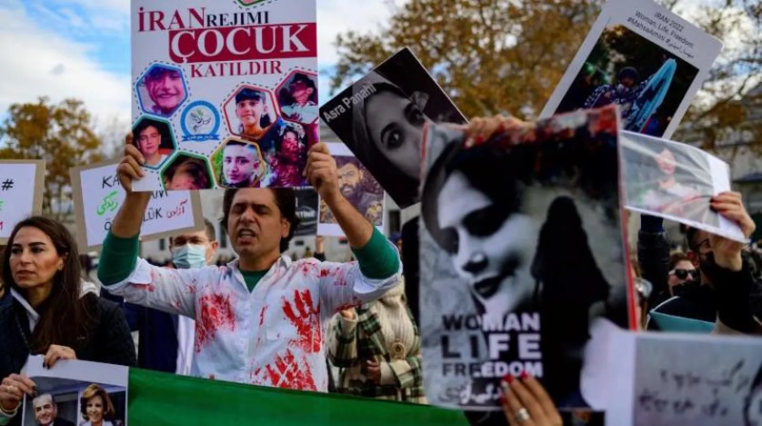 Istanbul march in support of Iranian women - AFP