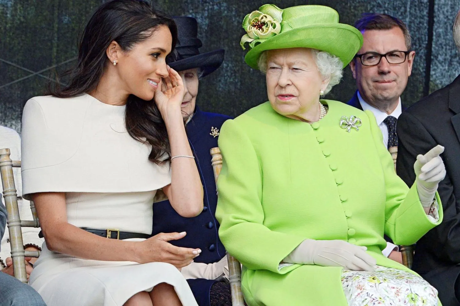 Meghan Markle'ın, Kraliçe II. Elizabeth'in cenazesinde ağlaması çok konuşulmuştu (Reuters)

