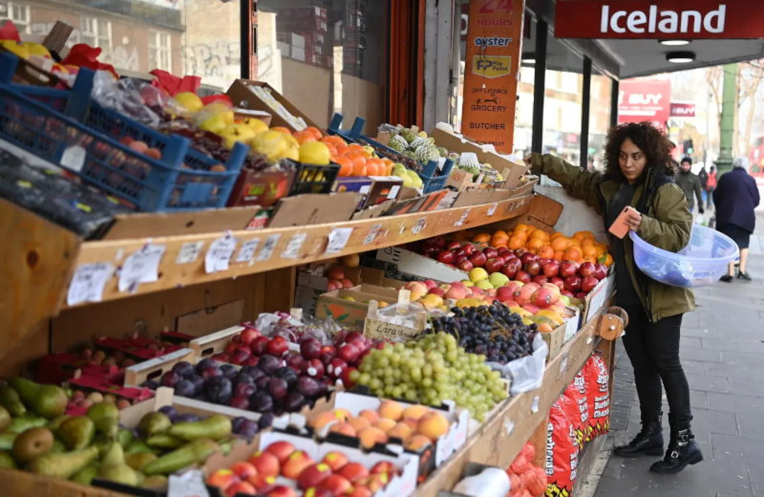 ارتفاع أسعار الغذاء في بريطانيا إلى مستوى قياسي (إ.ب.أ)