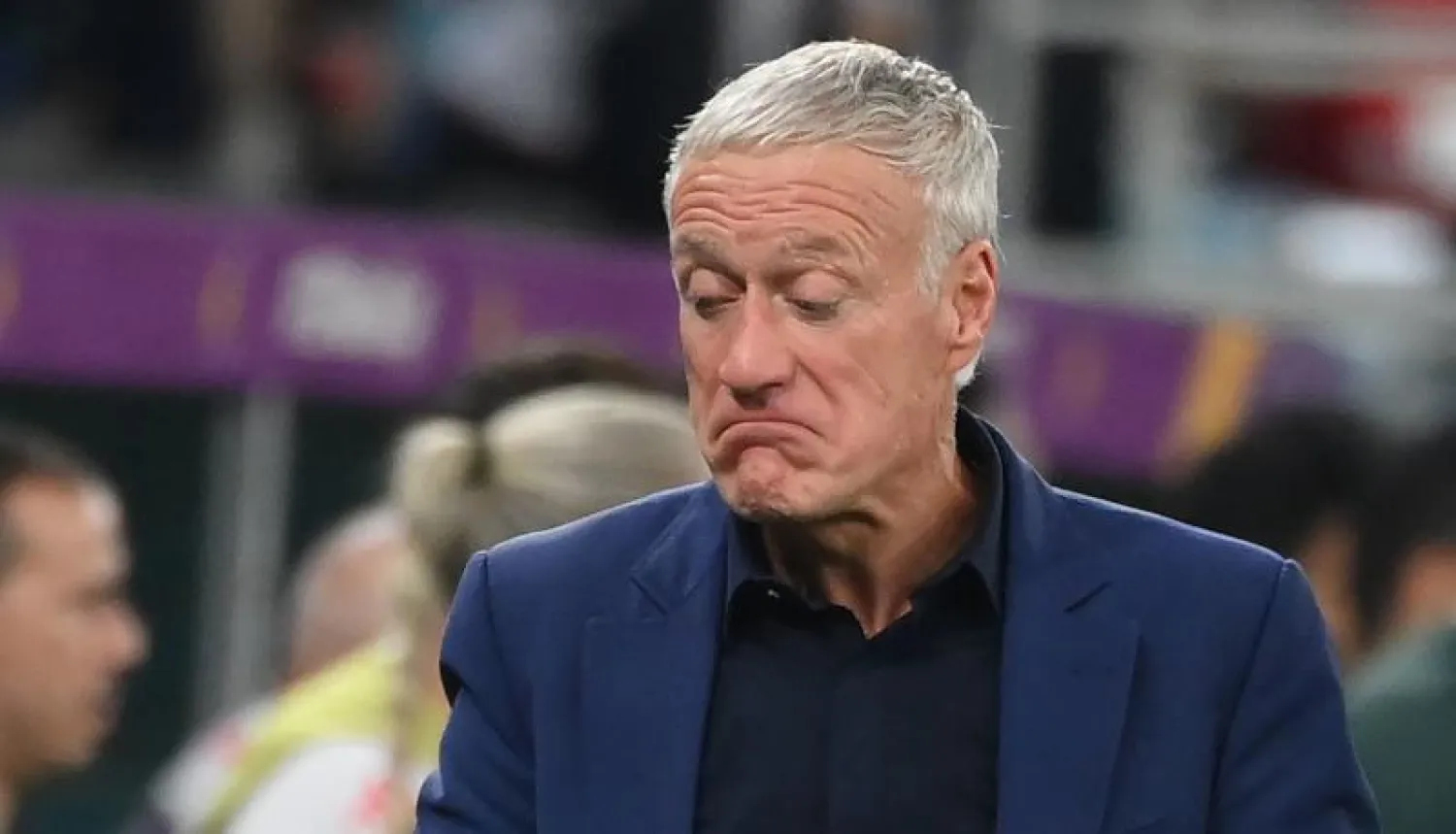 ديشان قال إن المنتخب الفرنسي عانى من مشاكل (أ.ف.ب)