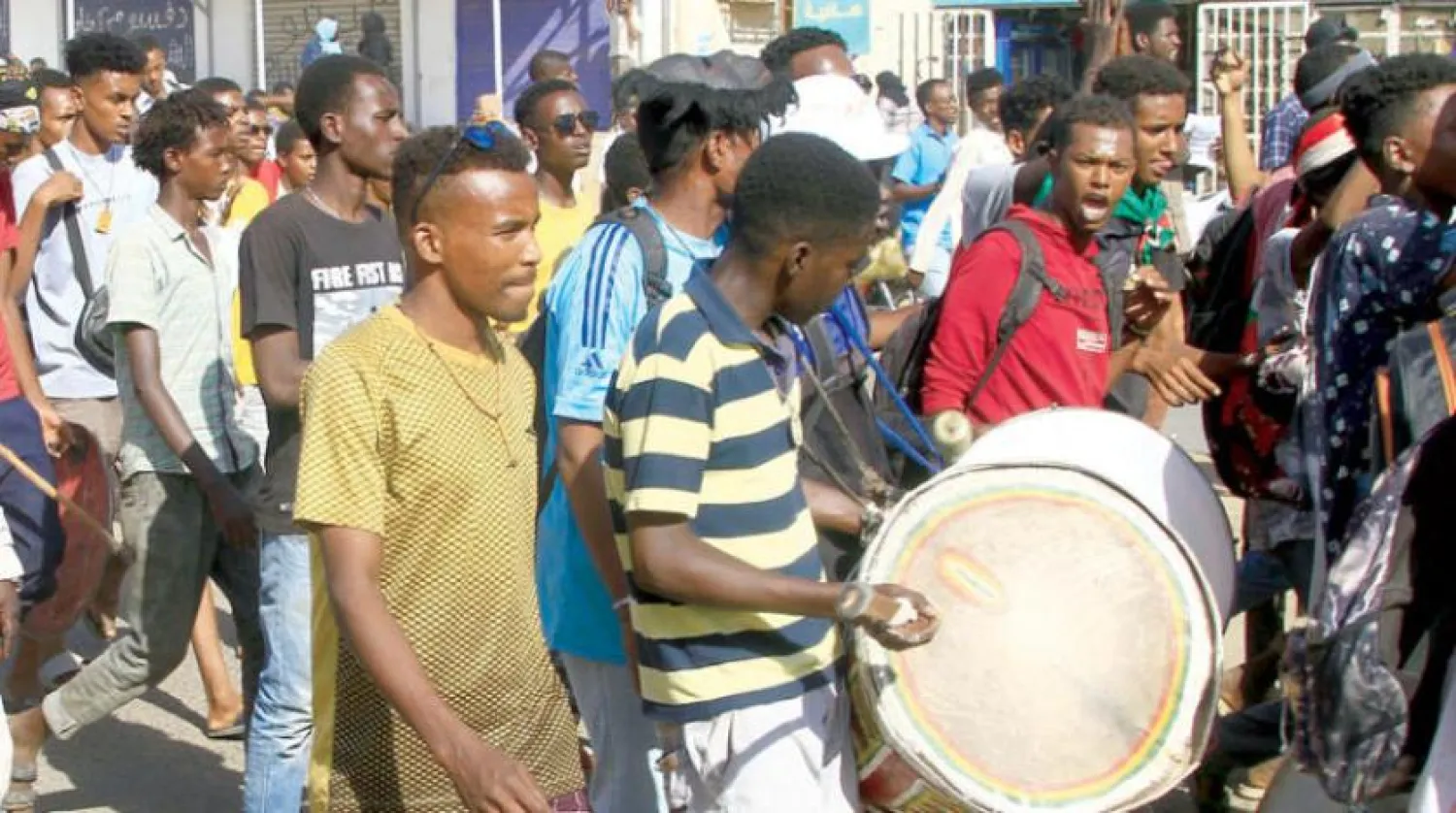 A march demanding civil rule in Khartoum, Nov. 30 (AFP)
