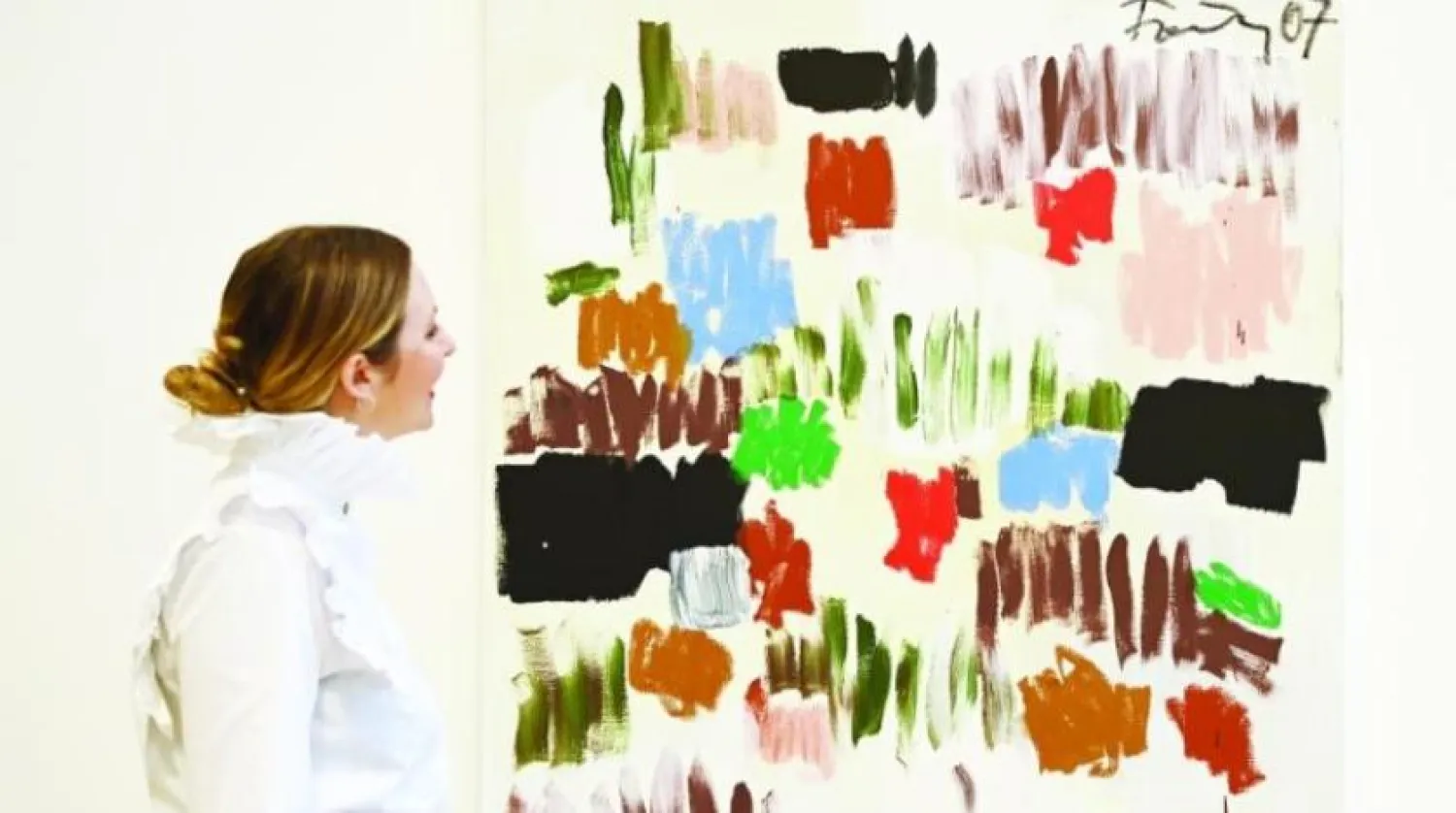 Sanatçı Gunter Forge’un çalışması (EPA)