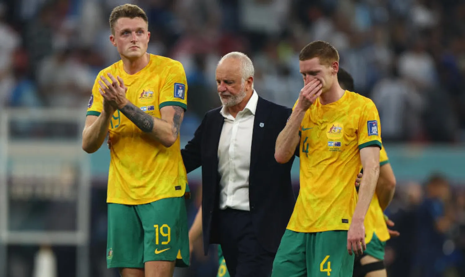 ارنولد قاد استراليا الى دور الـ16 المونديالي (رويترز)